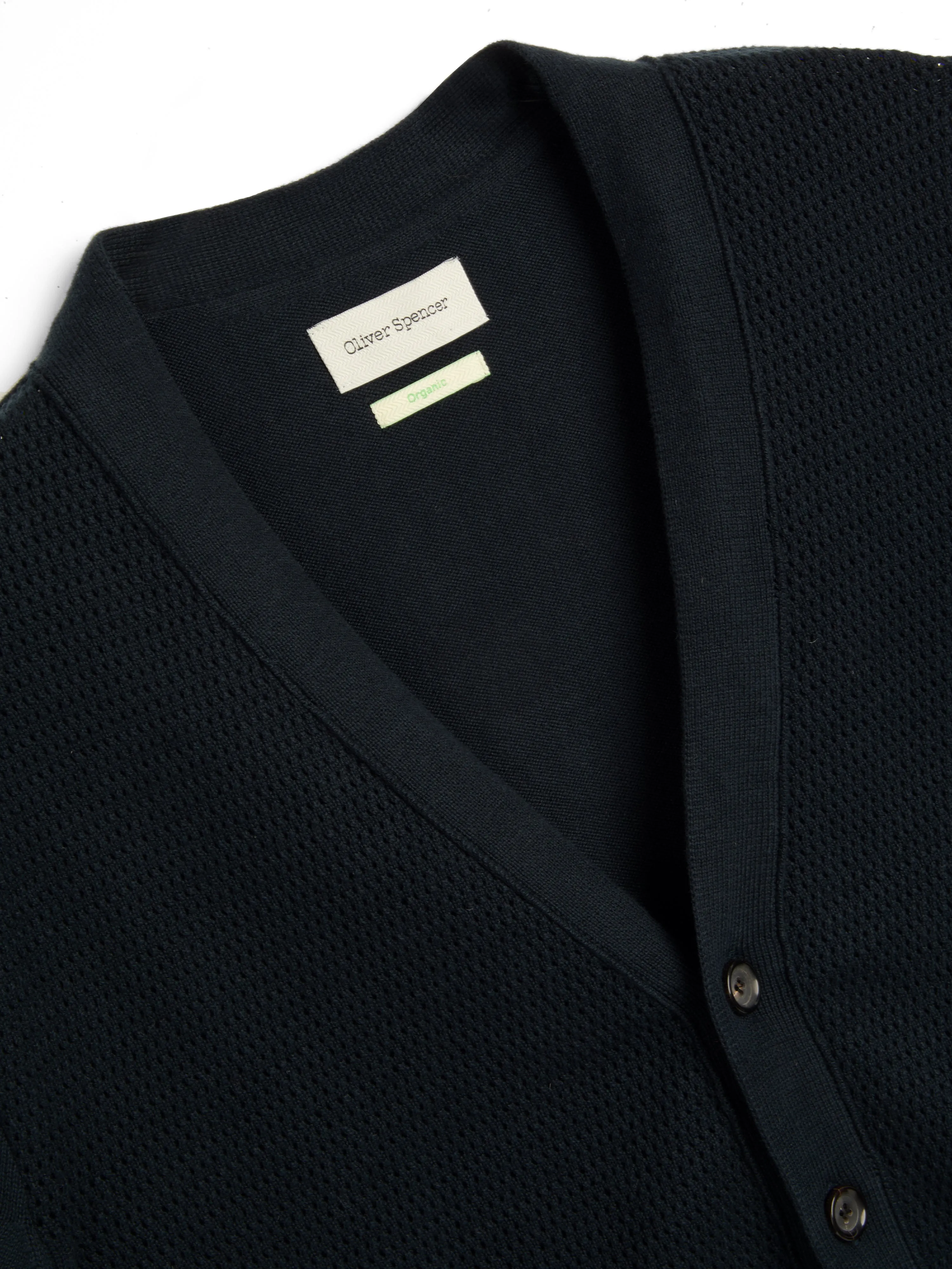 Caradale Cardigan Nicholson Navy sold by Oliver Spencer product image thumbnail 5