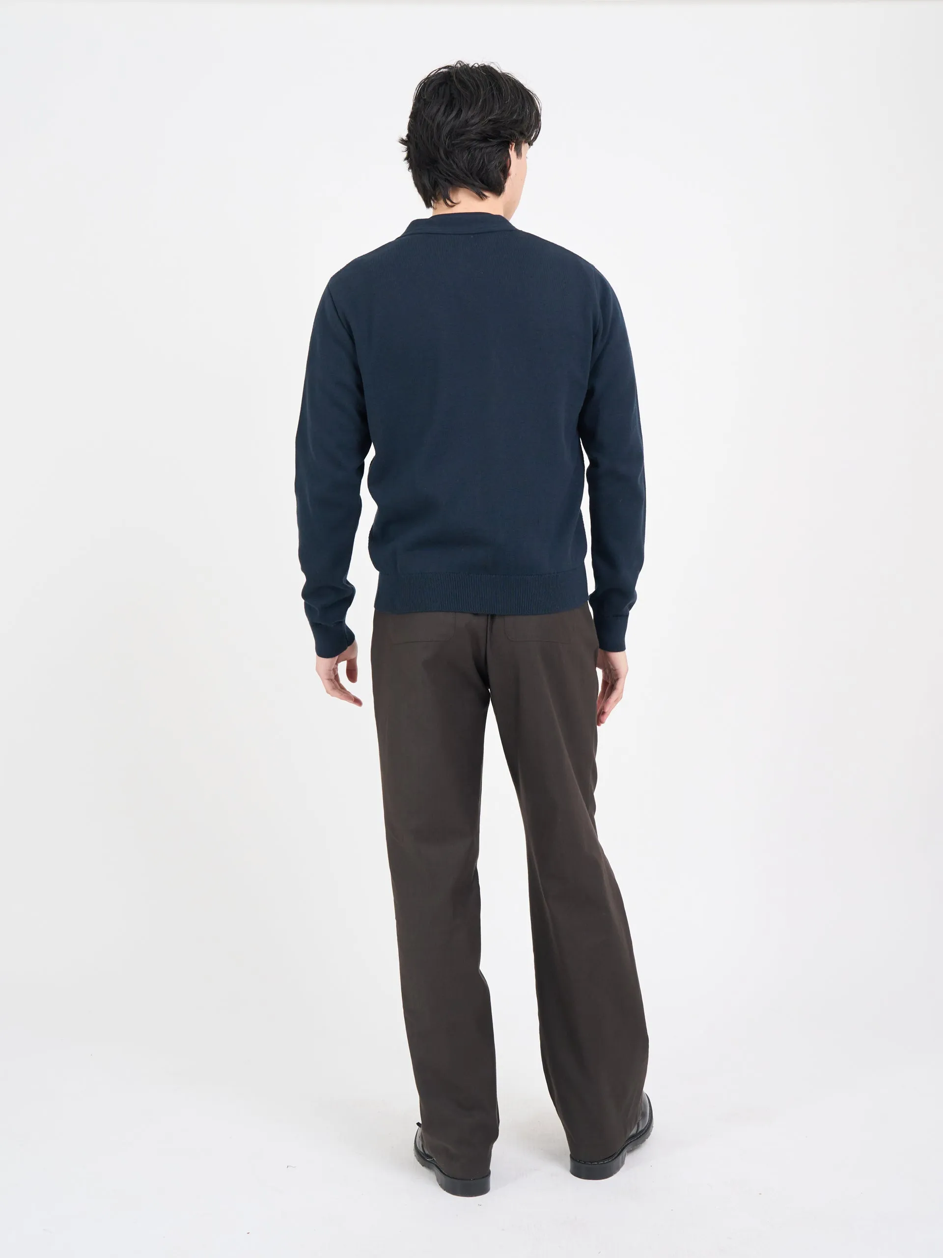 Caradale Cardigan Nicholson Navy sold by Oliver Spencer product image thumbnail 3