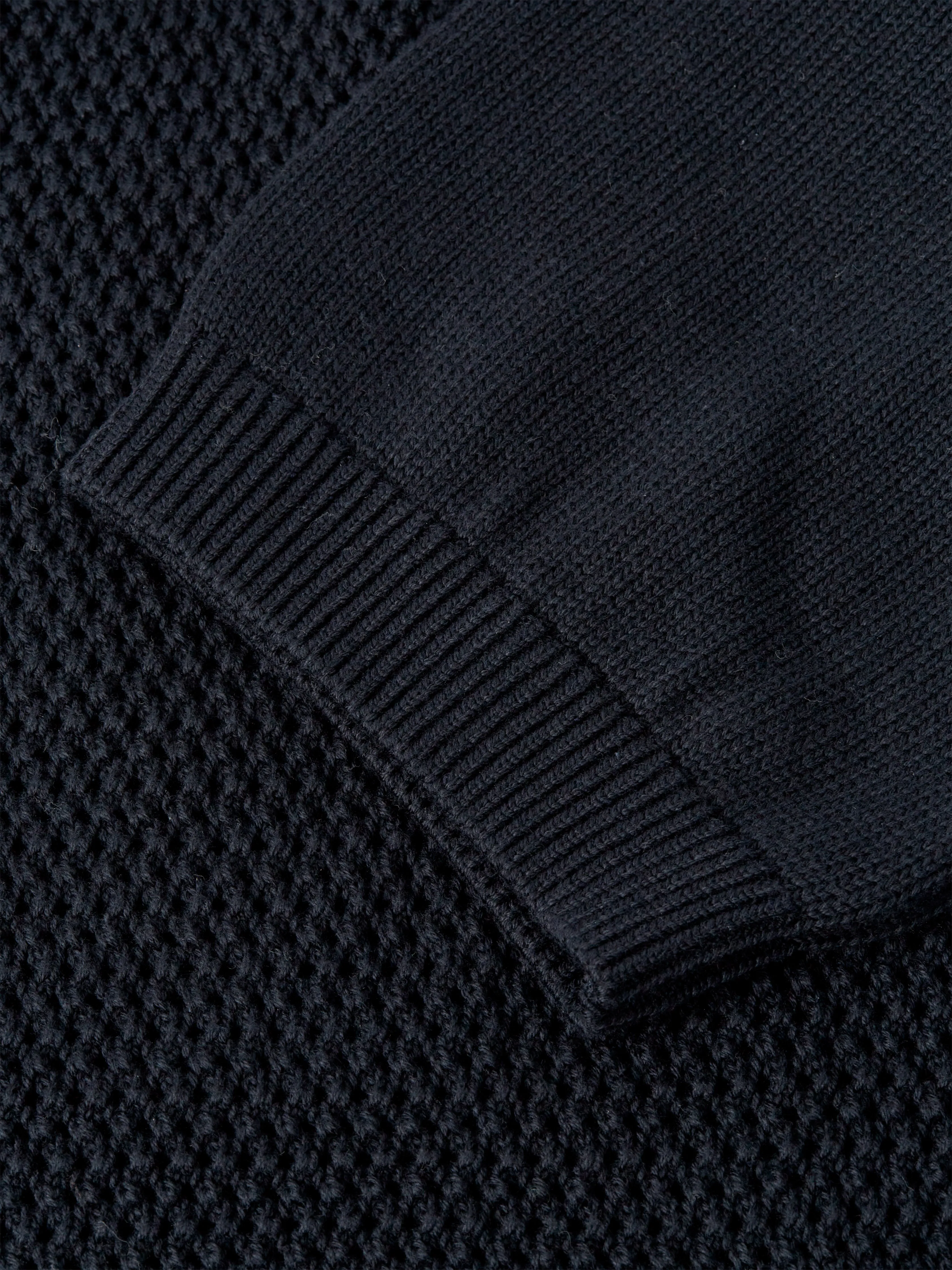 Short Sleeve Penhale Polo Shirt Tamar Navy sold by Oliver Spencer product image thumbnail 4