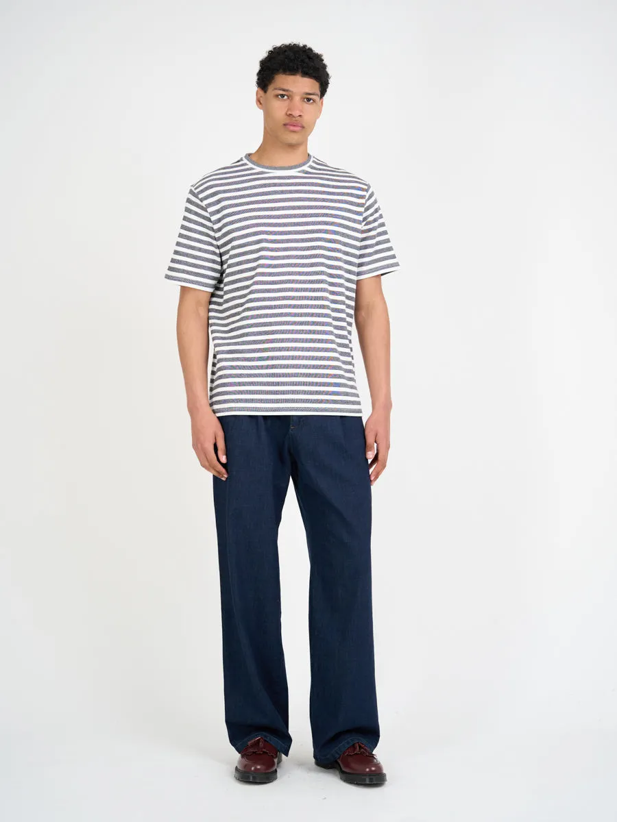 Box T-Shirt Holmes Cream/Midnight sold by Oliver Spencer product image thumbnail 2