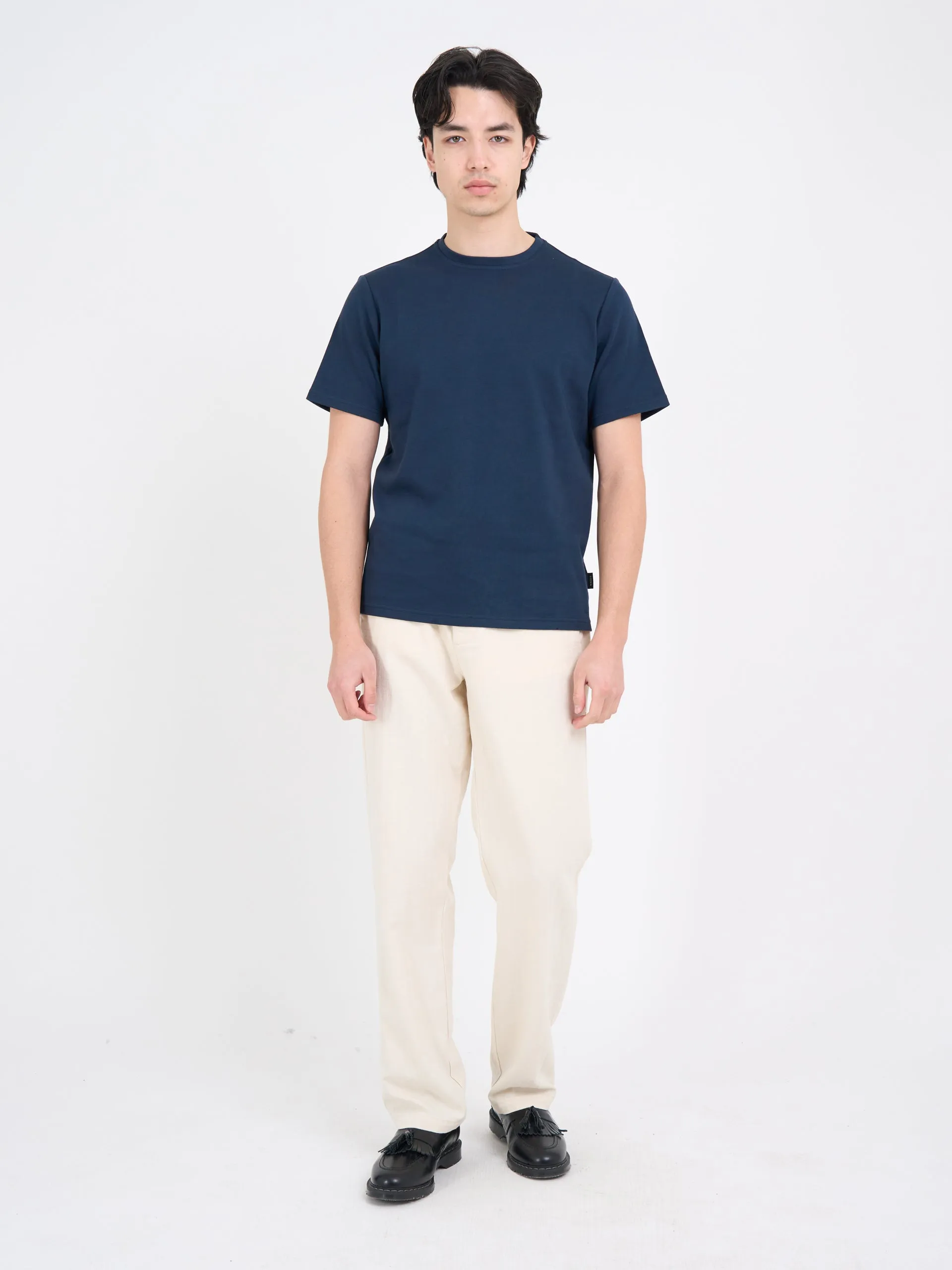 Heavy T-Shirt Tavistock Navy sold by Oliver Spencer product image thumbnail 2