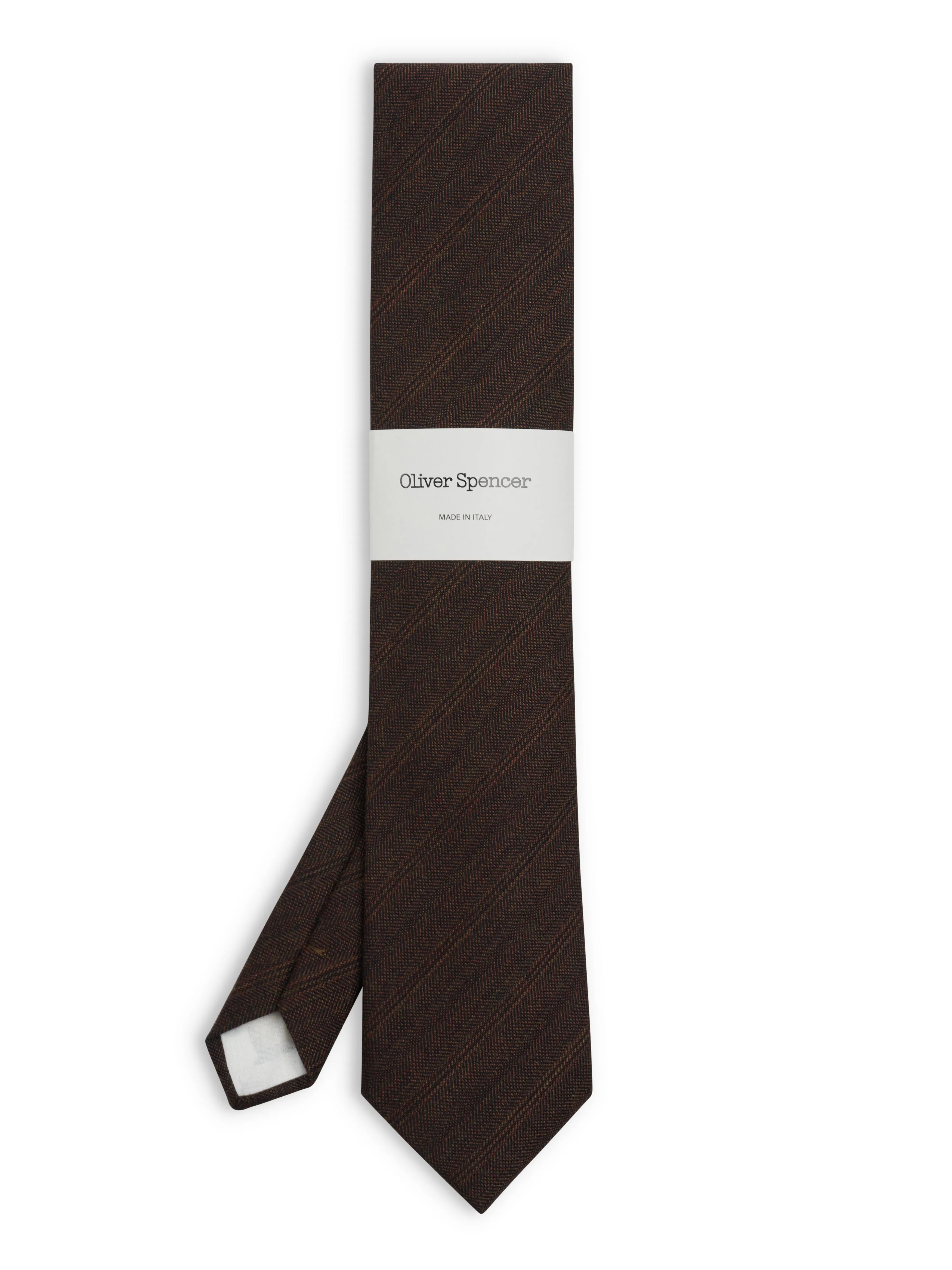 Tie Fairview Rust sold by Oliver Spencer
