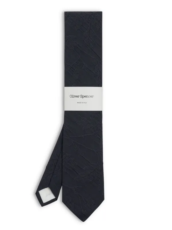 Tie Pitino Black sold by Oliver Spencer