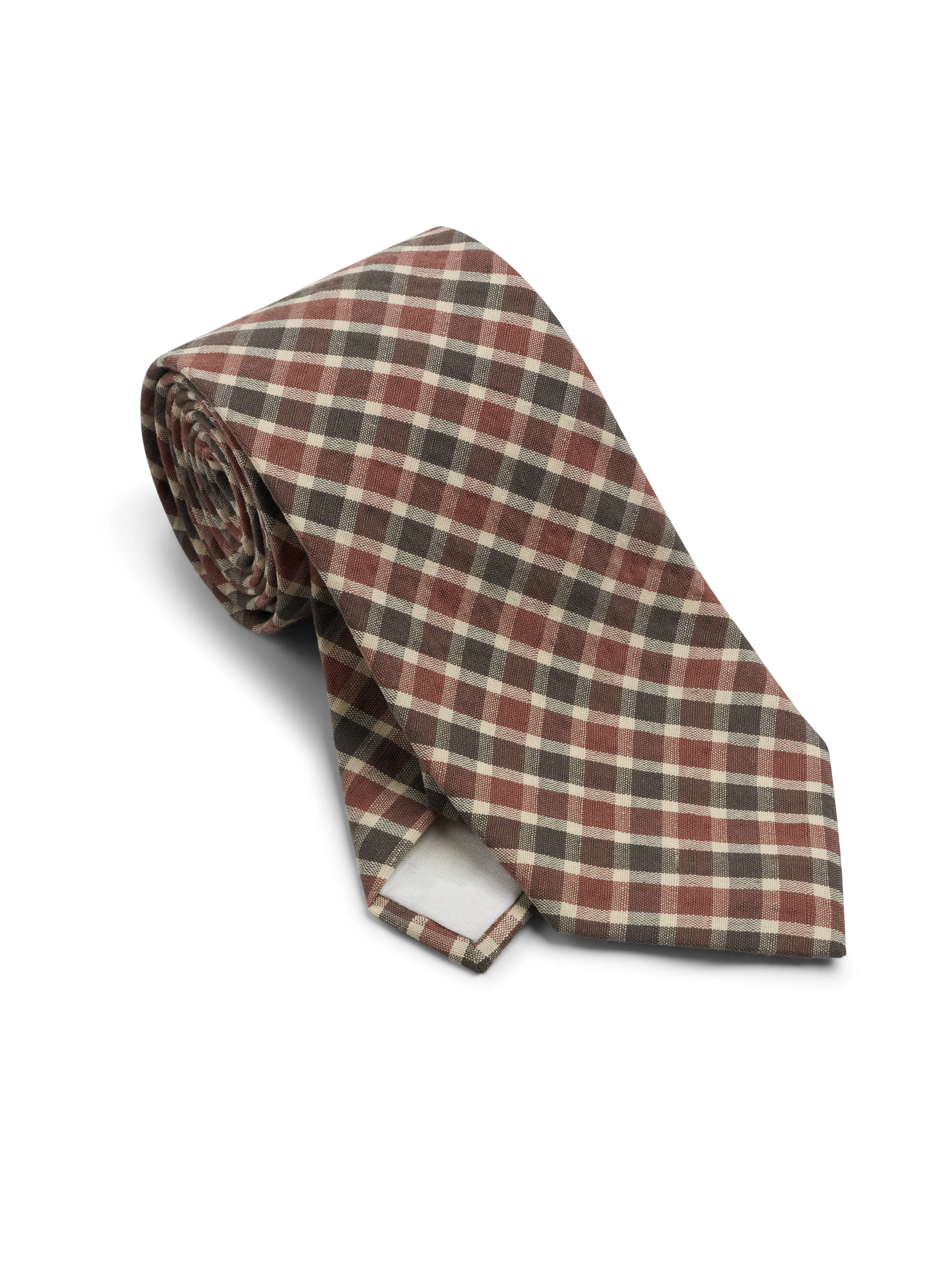 Tie Sinclair Brick sold by Oliver Spencer product image thumbnail 3