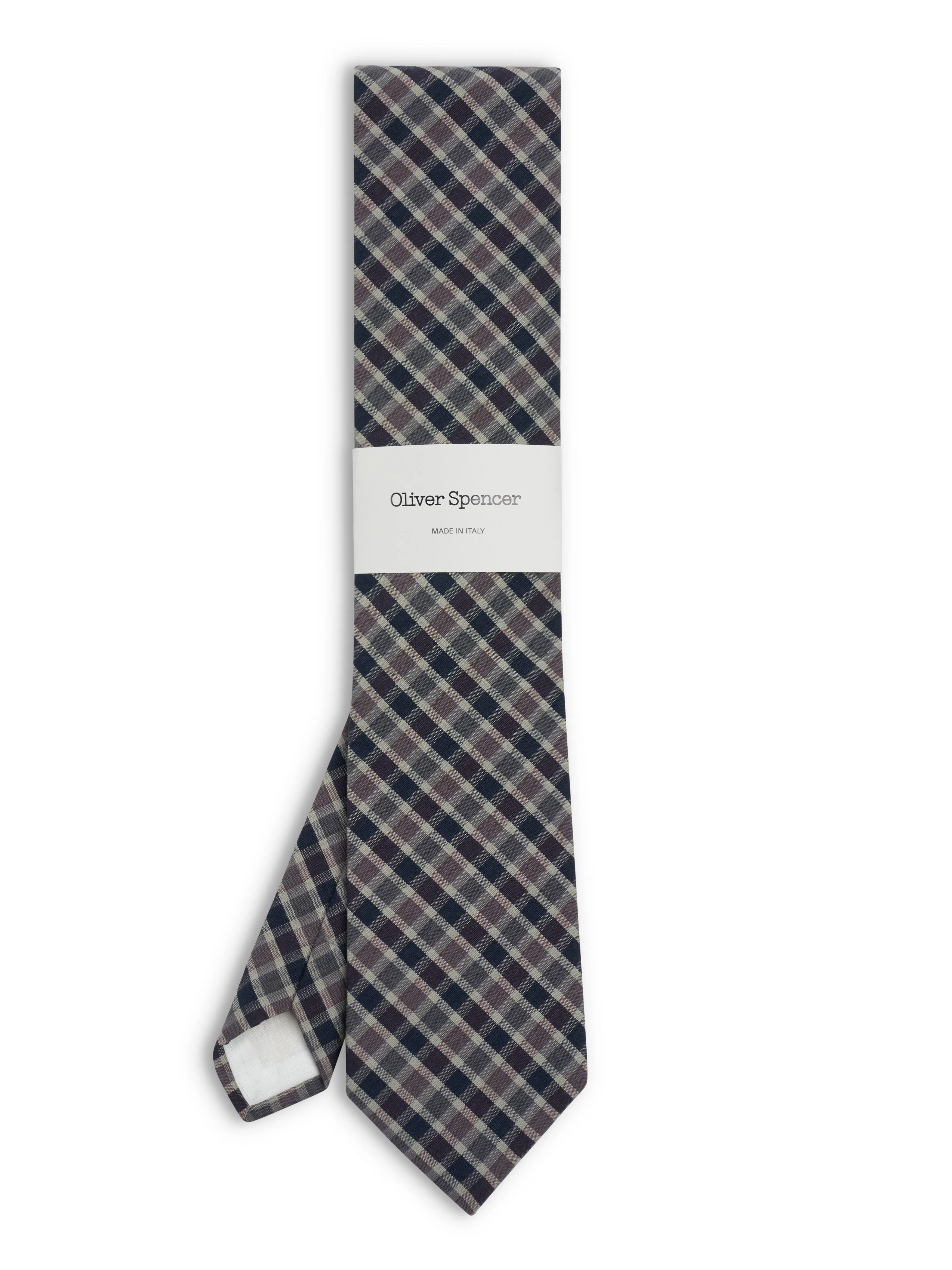 Tie Sinclair Navy sold by Oliver Spencer
