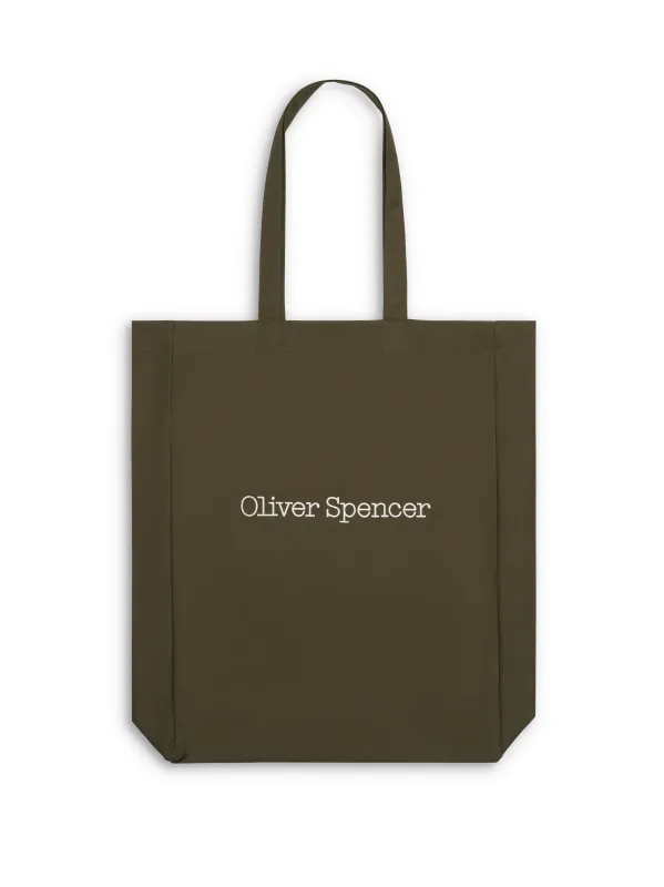 Day Tote Bag Lingen Green sold by Oliver Spencer