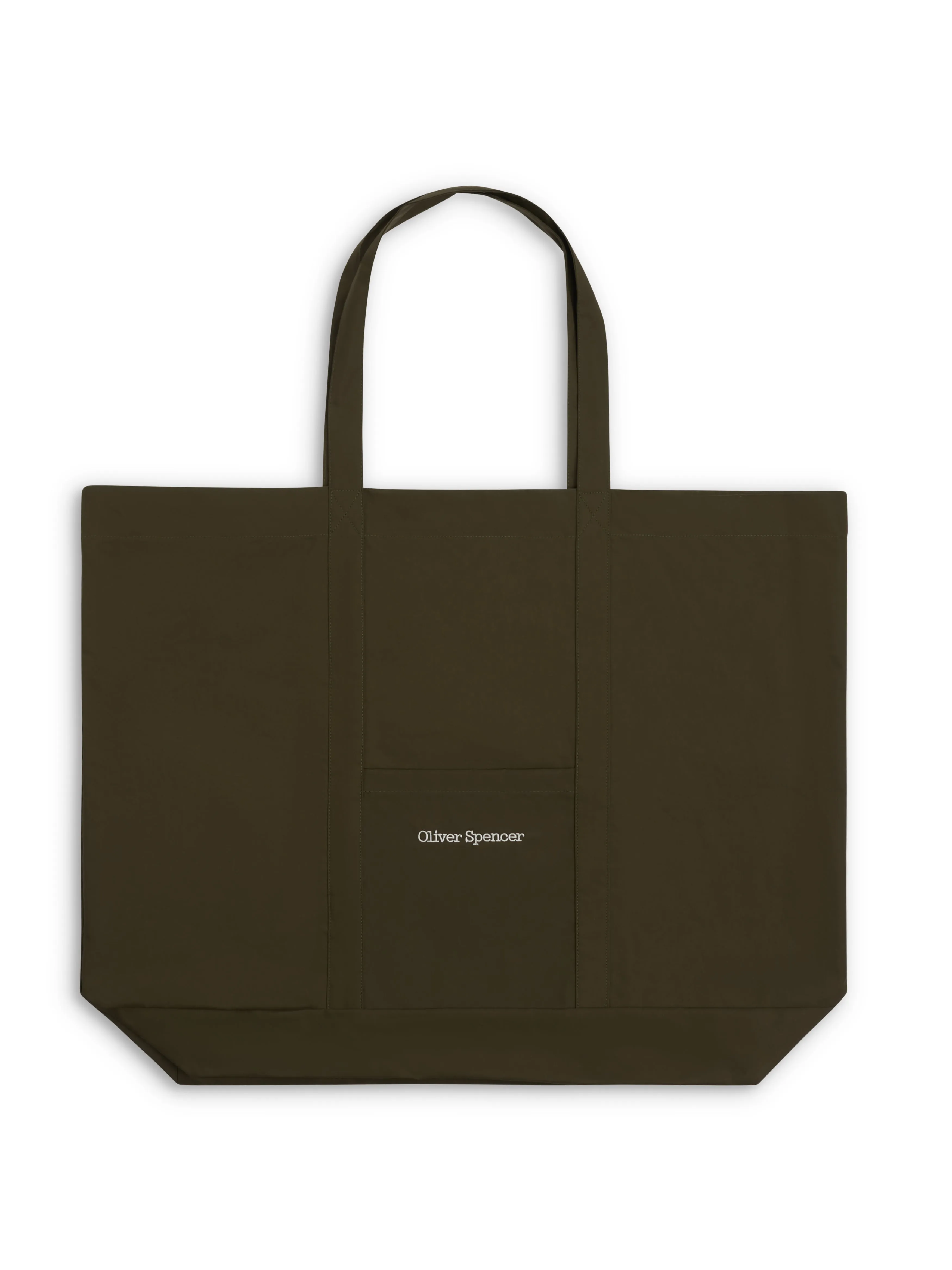 Weekend Tote Bag Lingen Green sold by Oliver Spencer