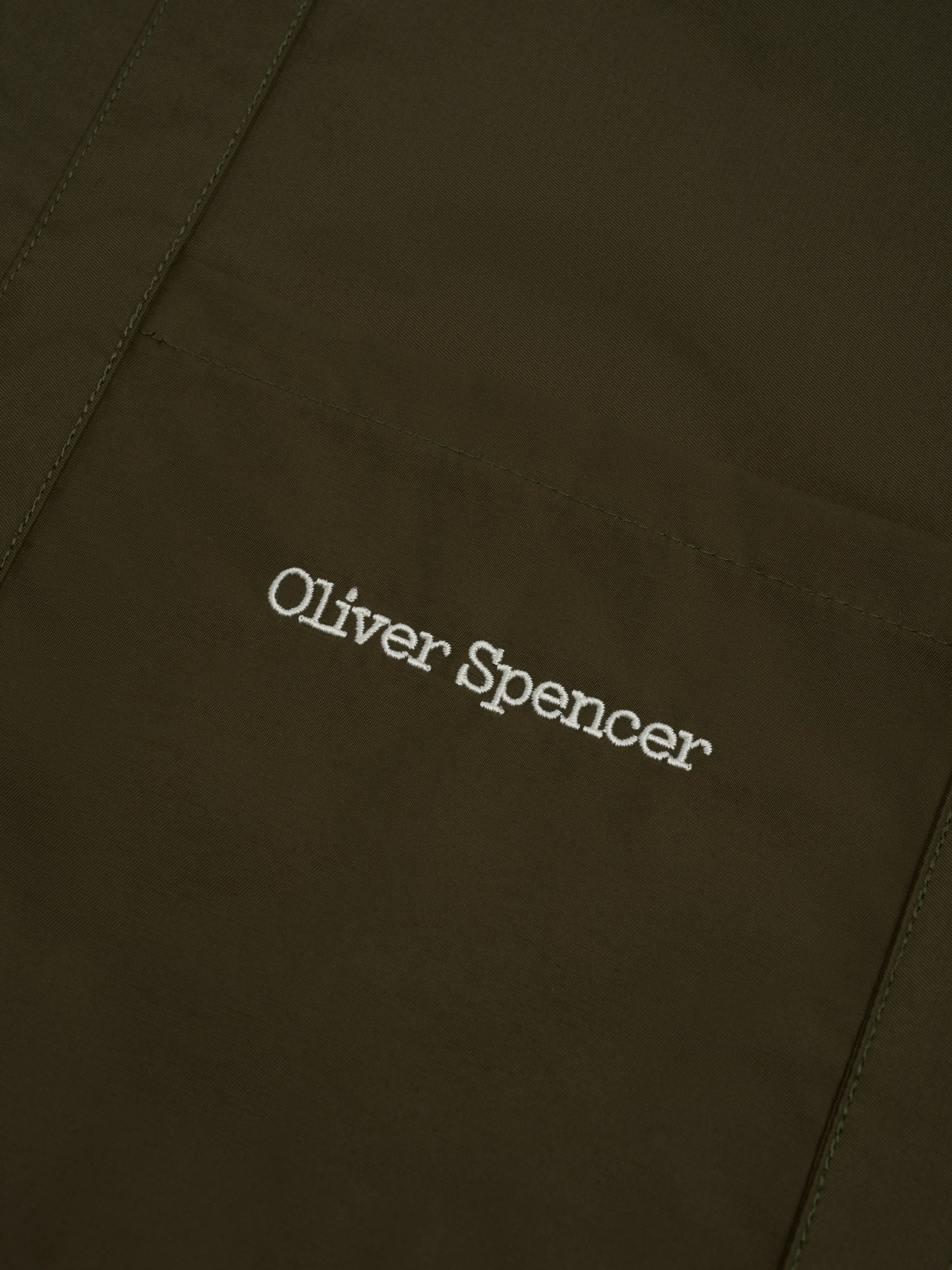 Weekend Tote Bag Lingen Green sold by Oliver Spencer product image thumbnail 3