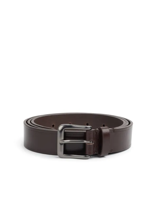Chiltern Belt Leather Chocolate Brown sold by Oliver Spencer