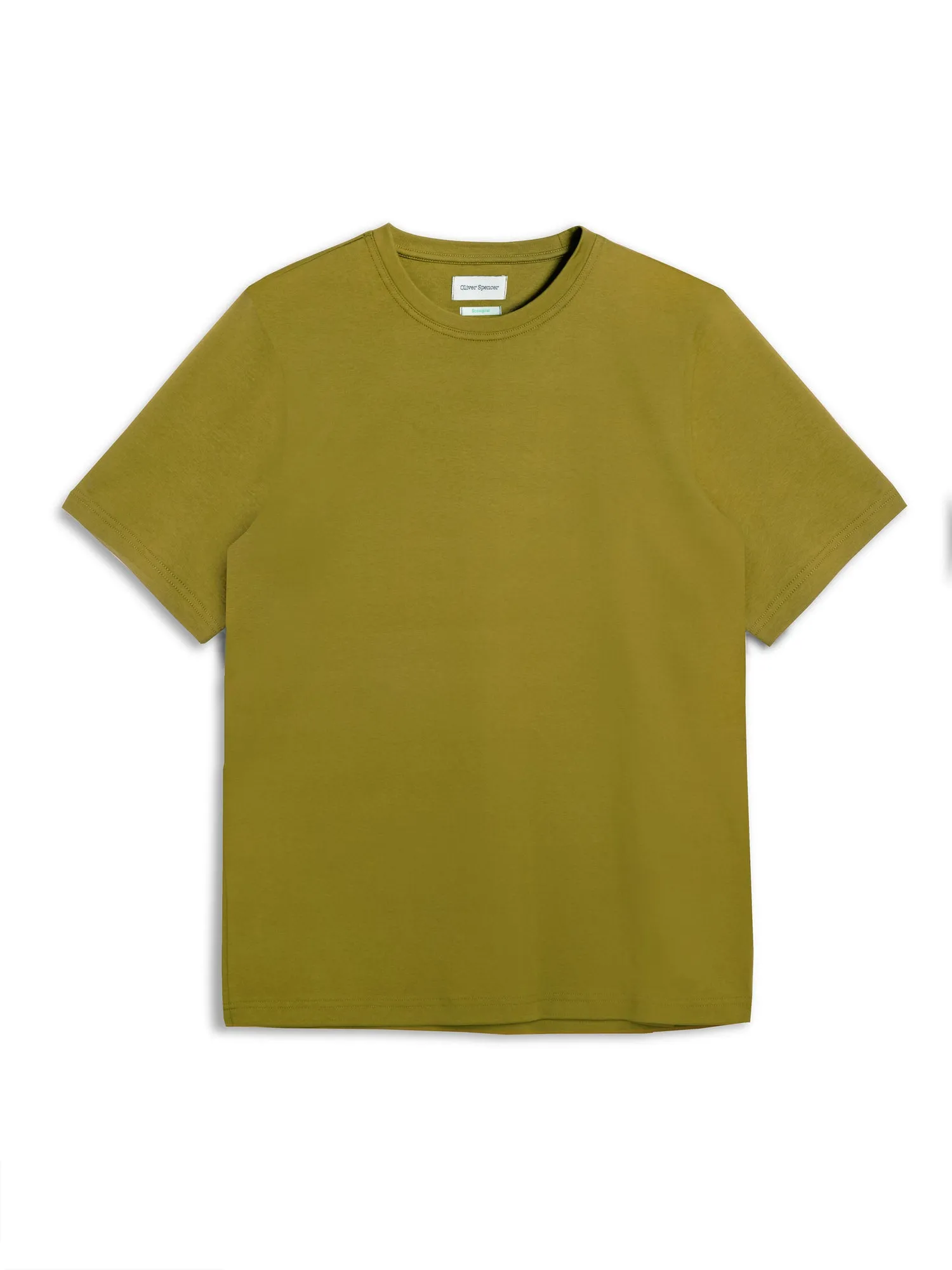 Heavy T-Shirt Tavistock Olive Green sold by Oliver Spencer