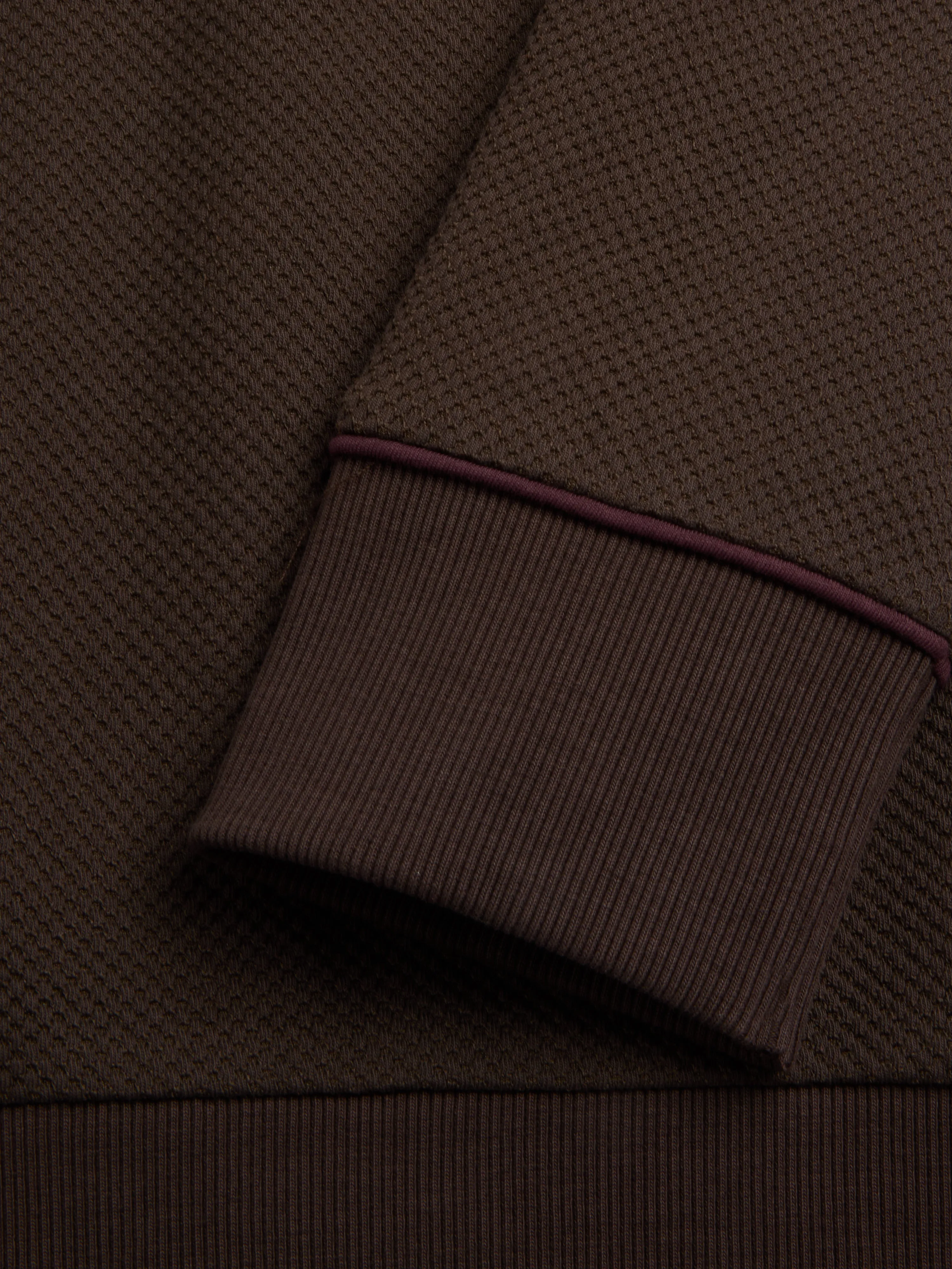 Long Sleeve Rugby Top Amery Brown sold by Oliver Spencer product image thumbnail 4