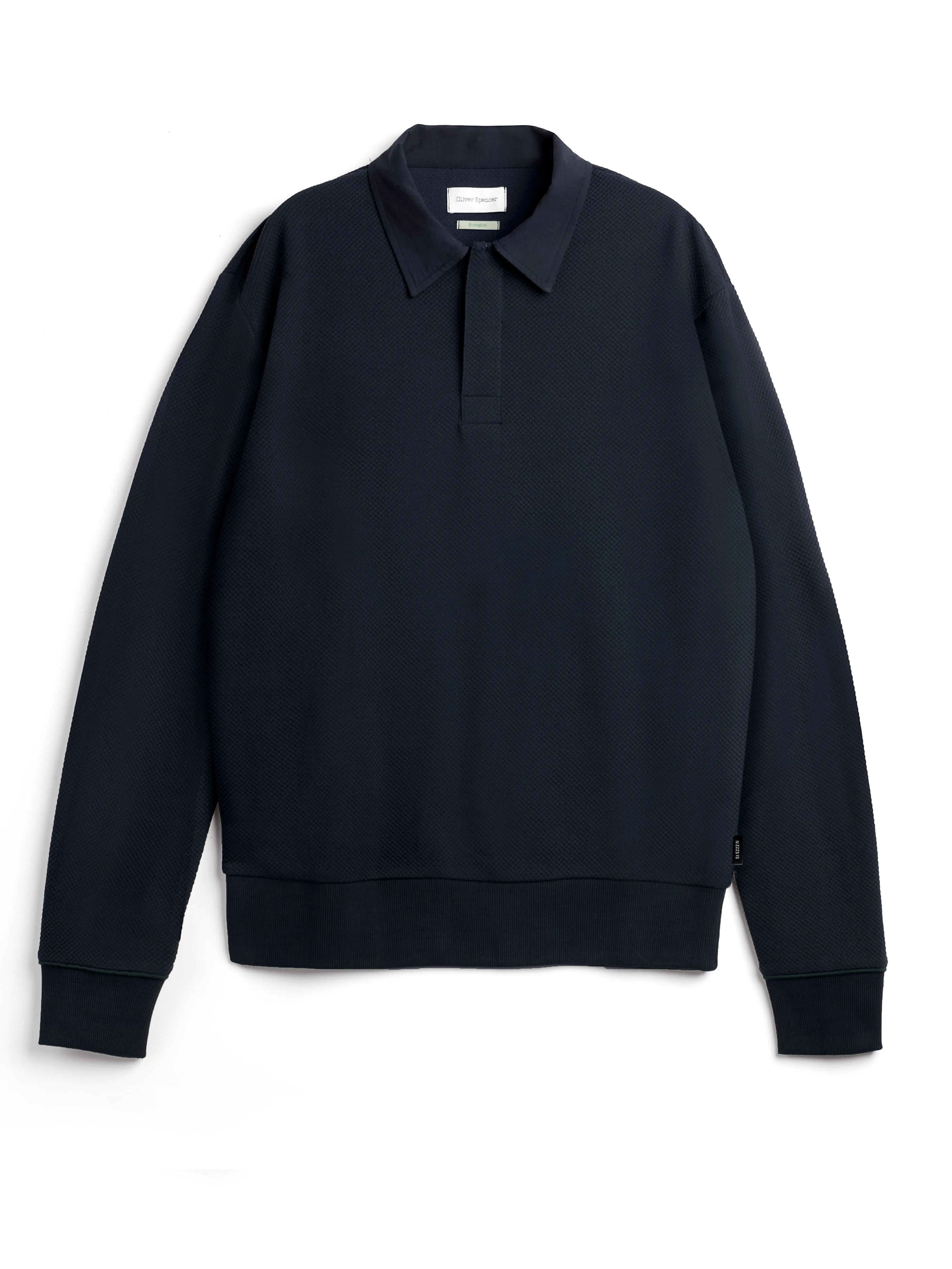Long Sleeve Rugby Top Amery Navy sold by Oliver Spencer