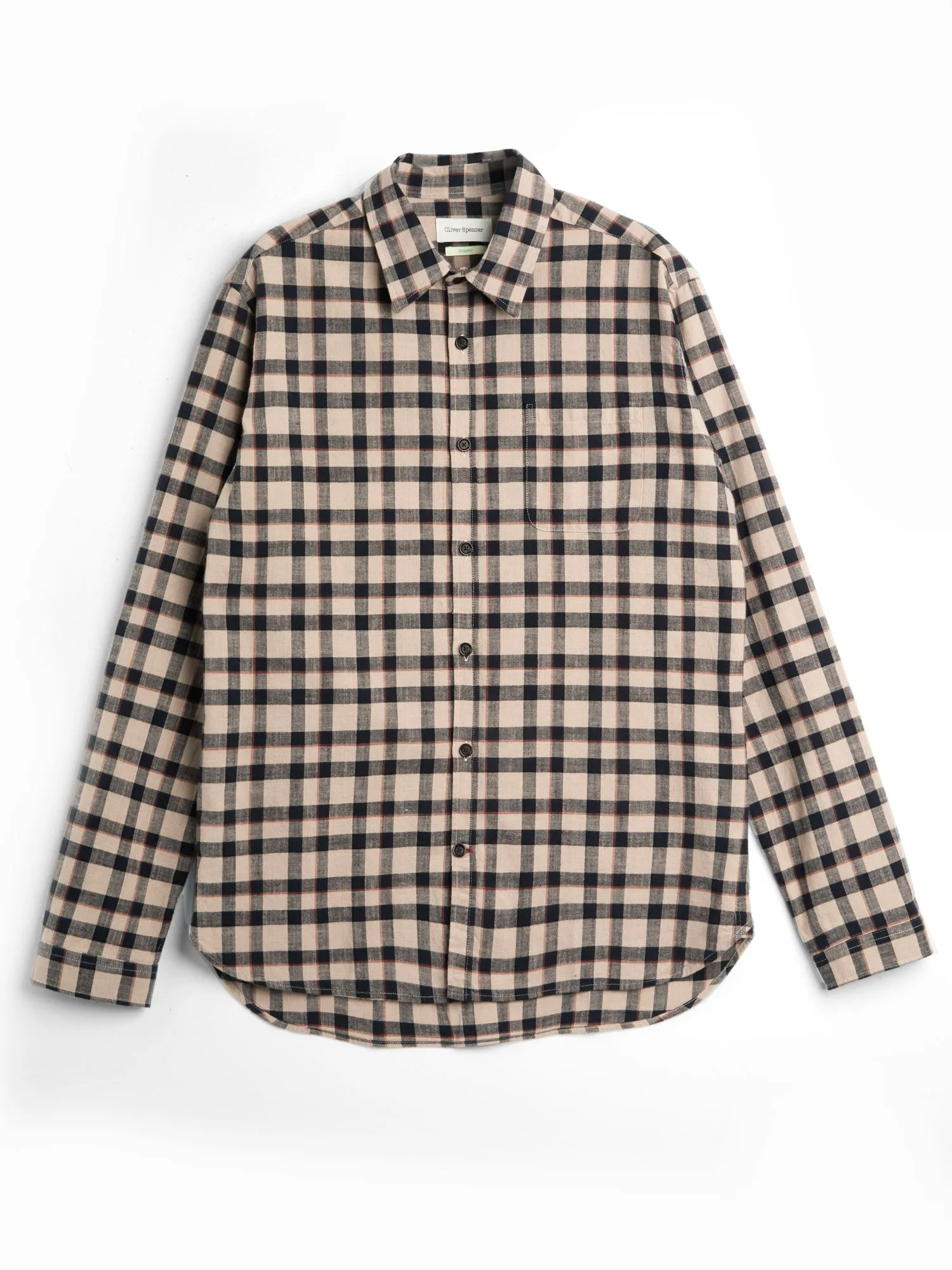 New York Special Shirt Walden Navy sold by Oliver Spencer