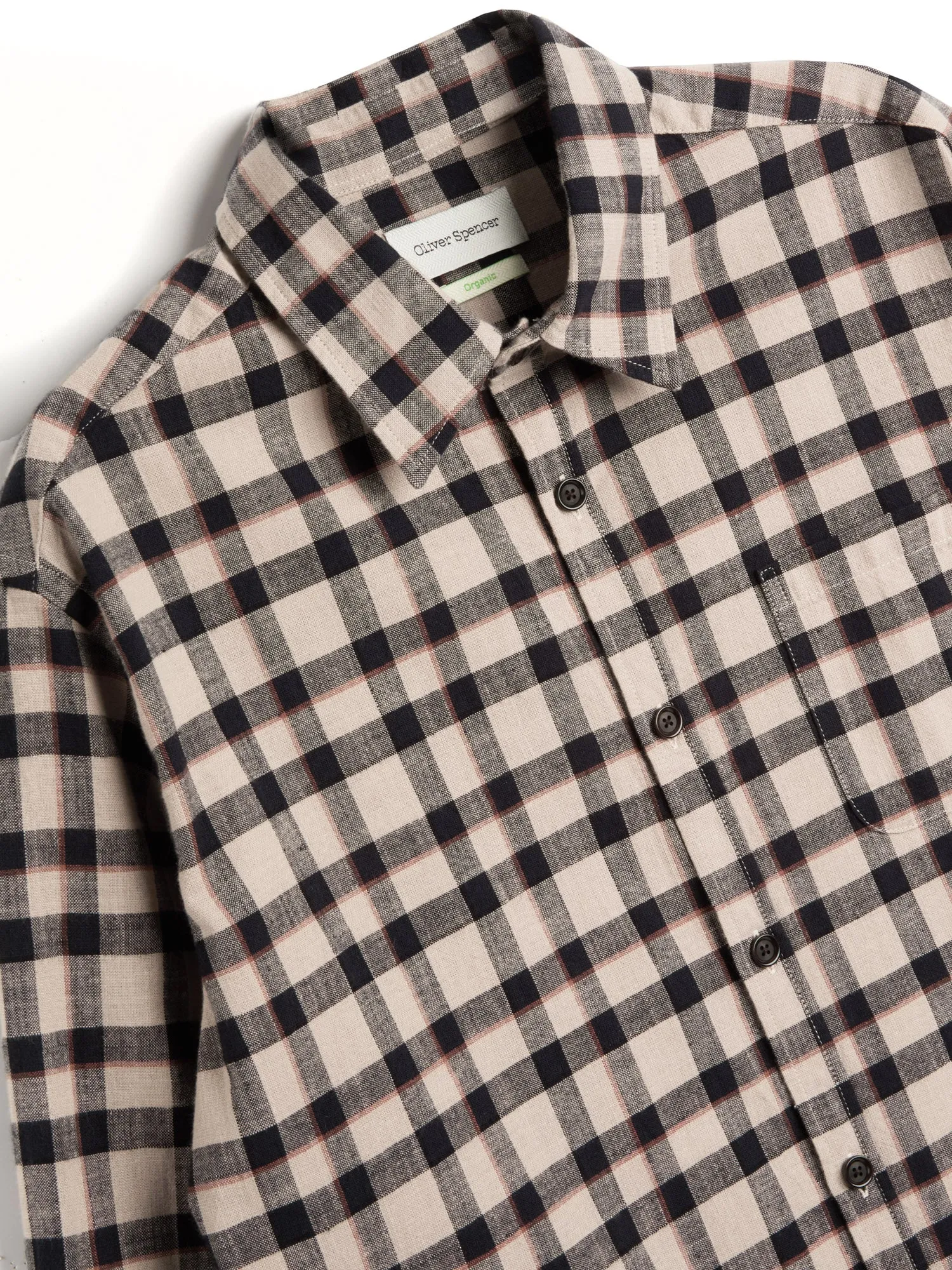 New York Special Shirt Walden Navy sold by Oliver Spencer product image thumbnail 4