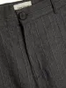 Orsman Trousers Jarman Charcoal sold by Oliver Spencer