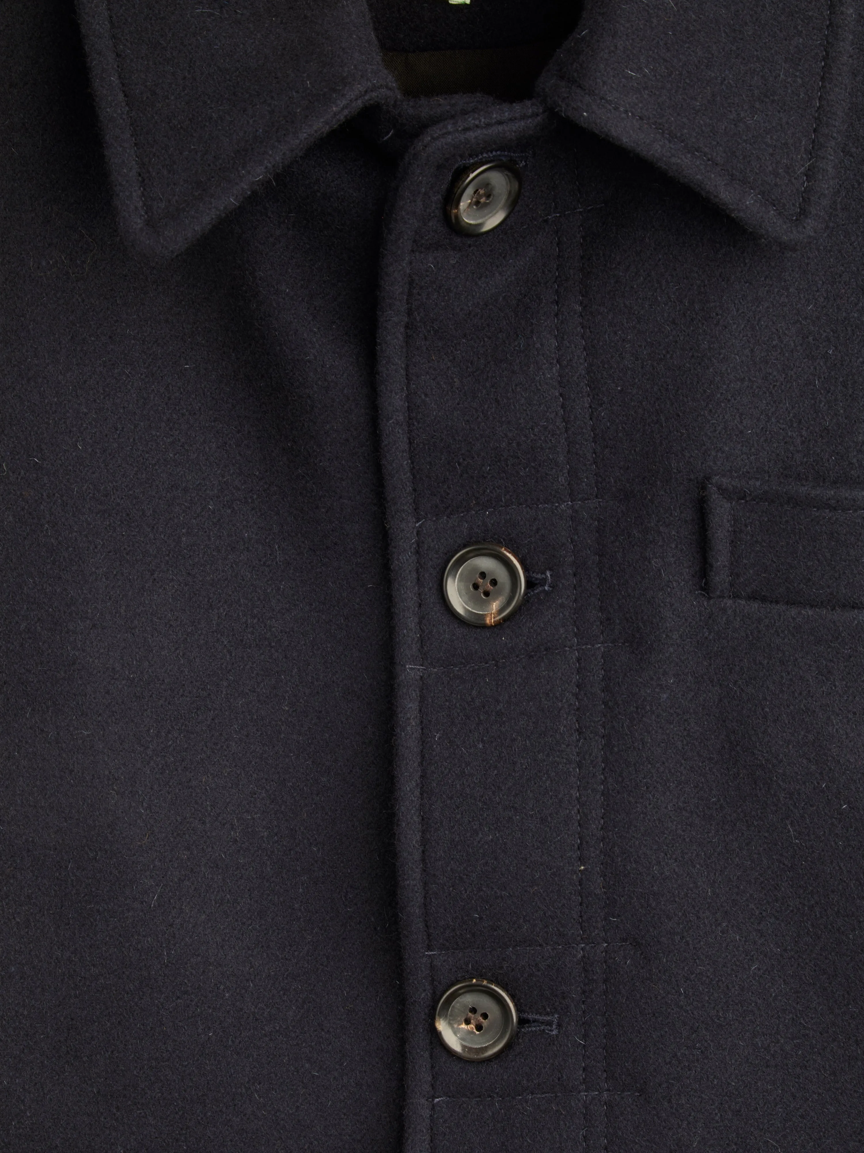 Lambeth Jacket Mosedale Navy sold by Oliver Spencer product image thumbnail 4