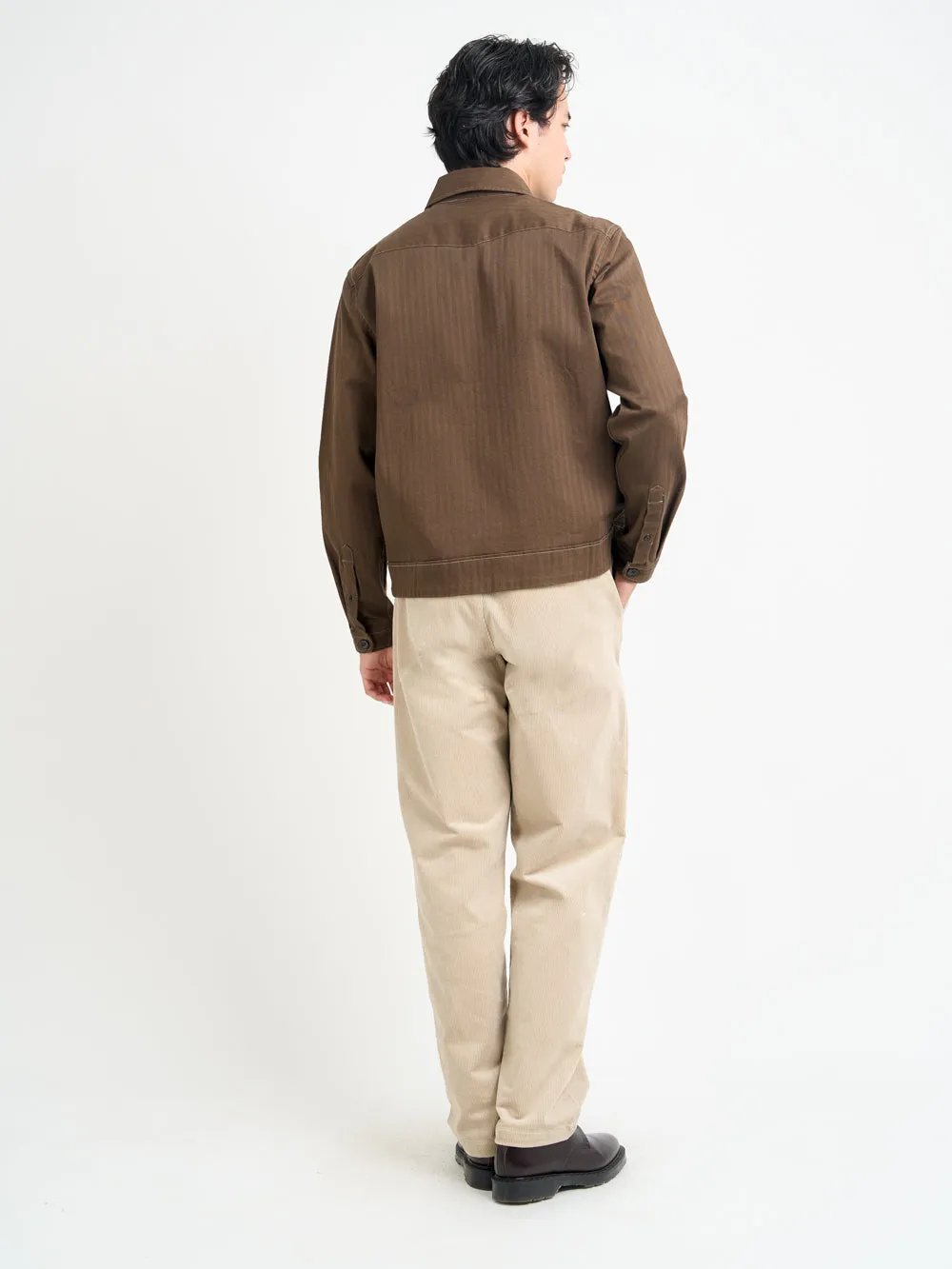 Witley Jacket Faulkes Brown sold by Oliver Spencer product image thumbnail 3