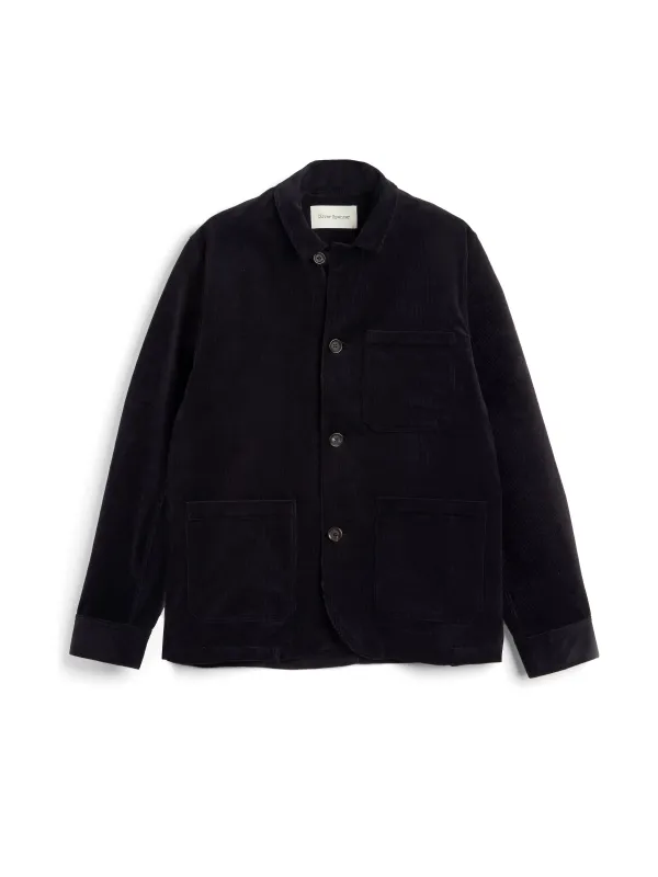 Bradwell Jacket Sibley Cord Navy sold by Oliver Spencer