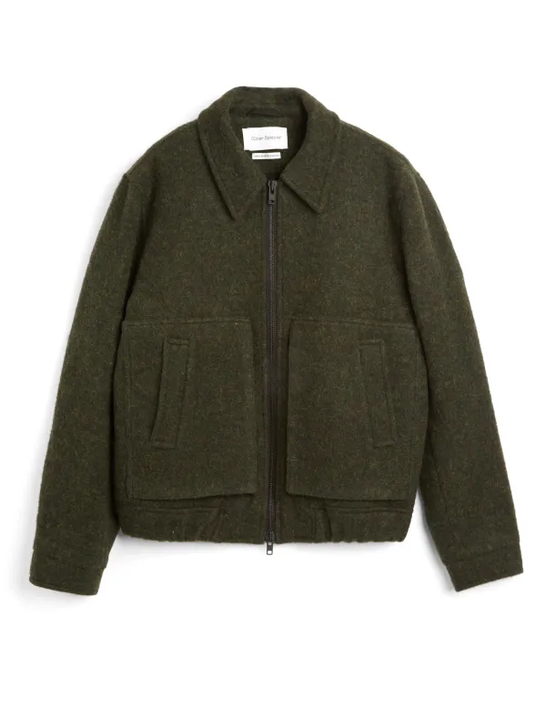 Arlington Bomber Jacket Morgan Green sold by Oliver Spencer