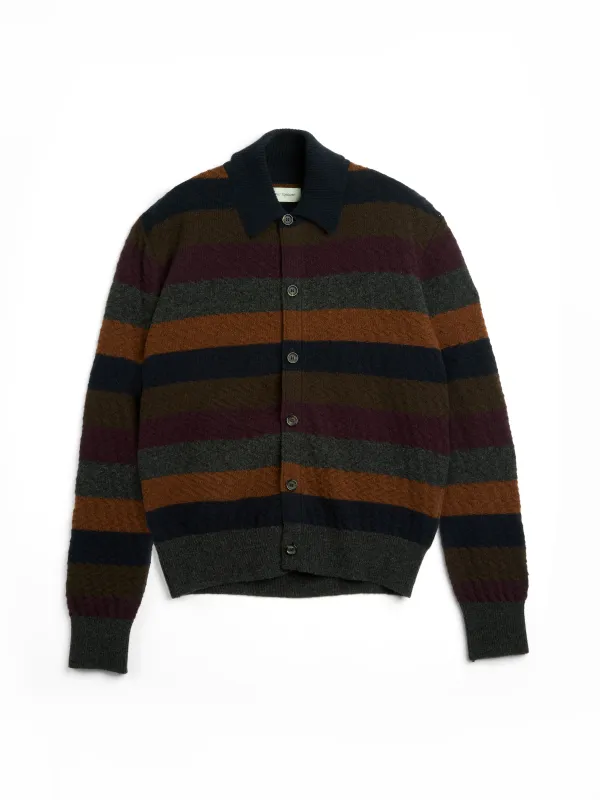 Britten Knitted Cardigan Jarvis Multi sold by Oliver Spencer