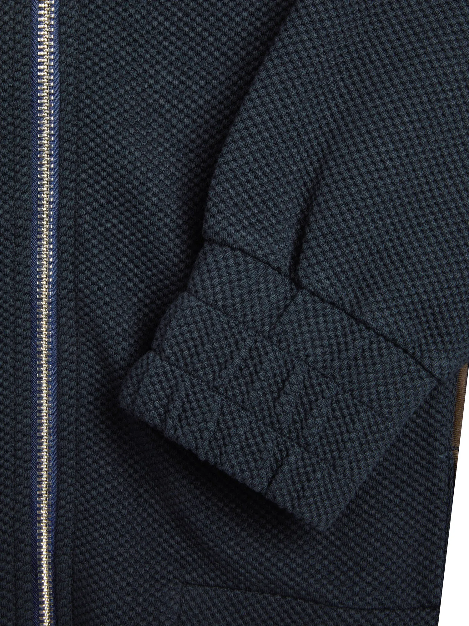 Harrison Jersey Jacket Amery Navy sold by Oliver Spencer product image thumbnail 5