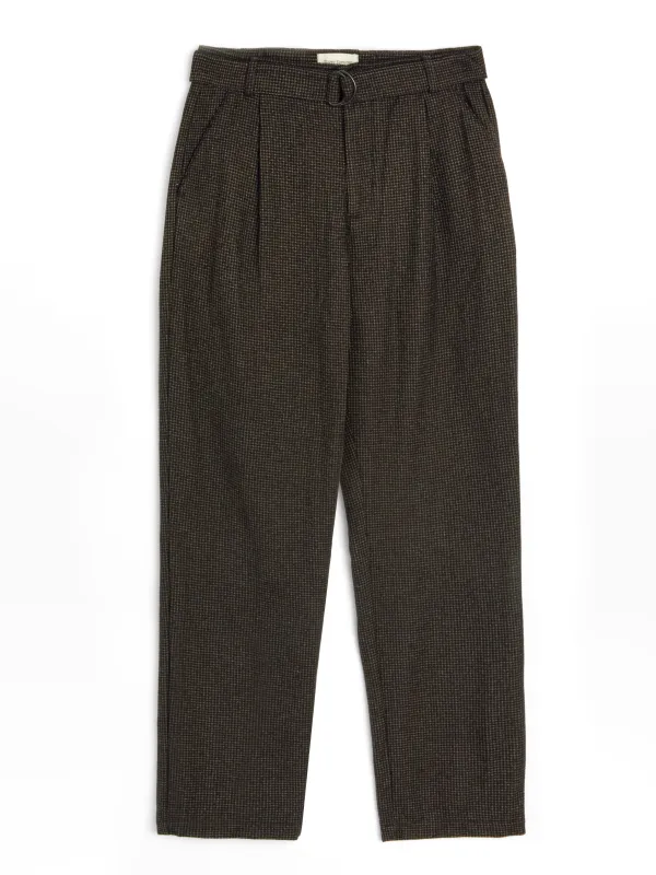Belted Trousers Lowery Brown sold by Oliver Spencer