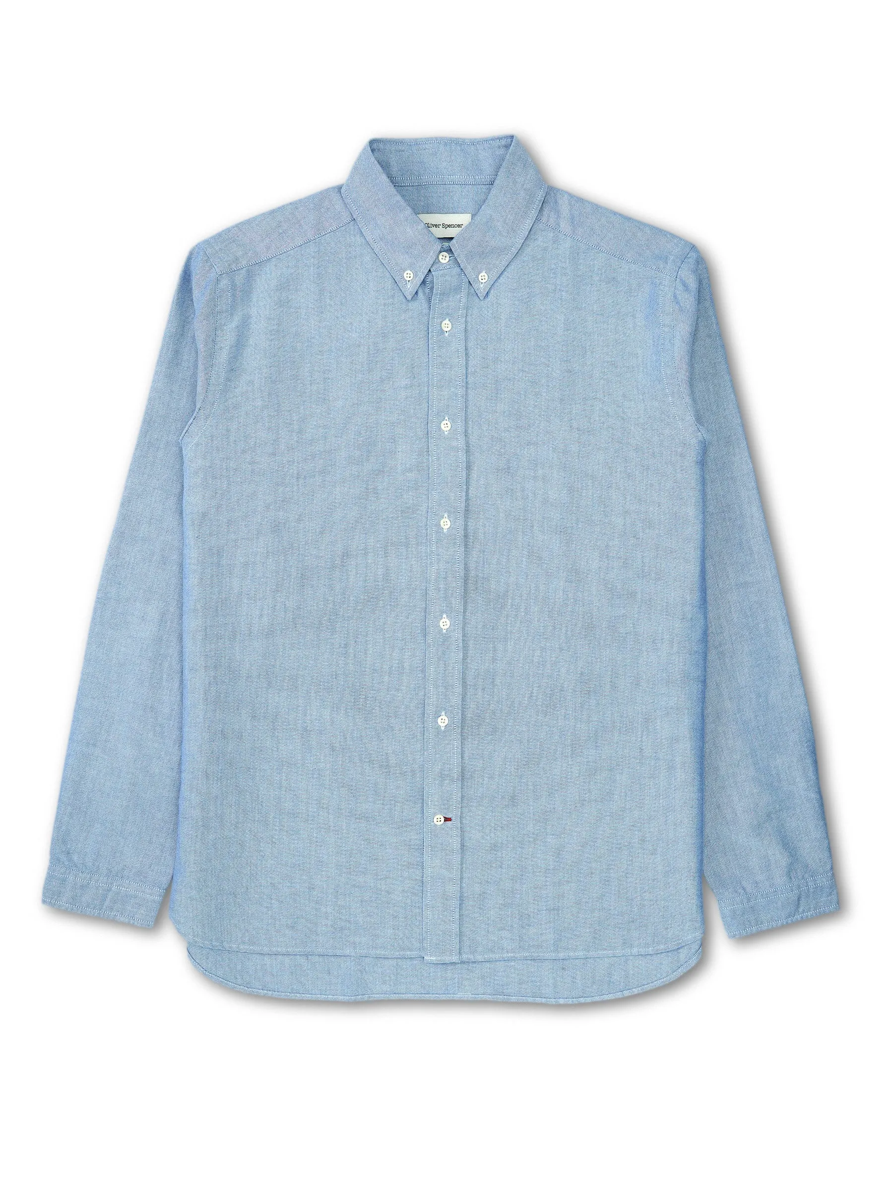 Brook Shirt Brecon Blue sold by Oliver Spencer