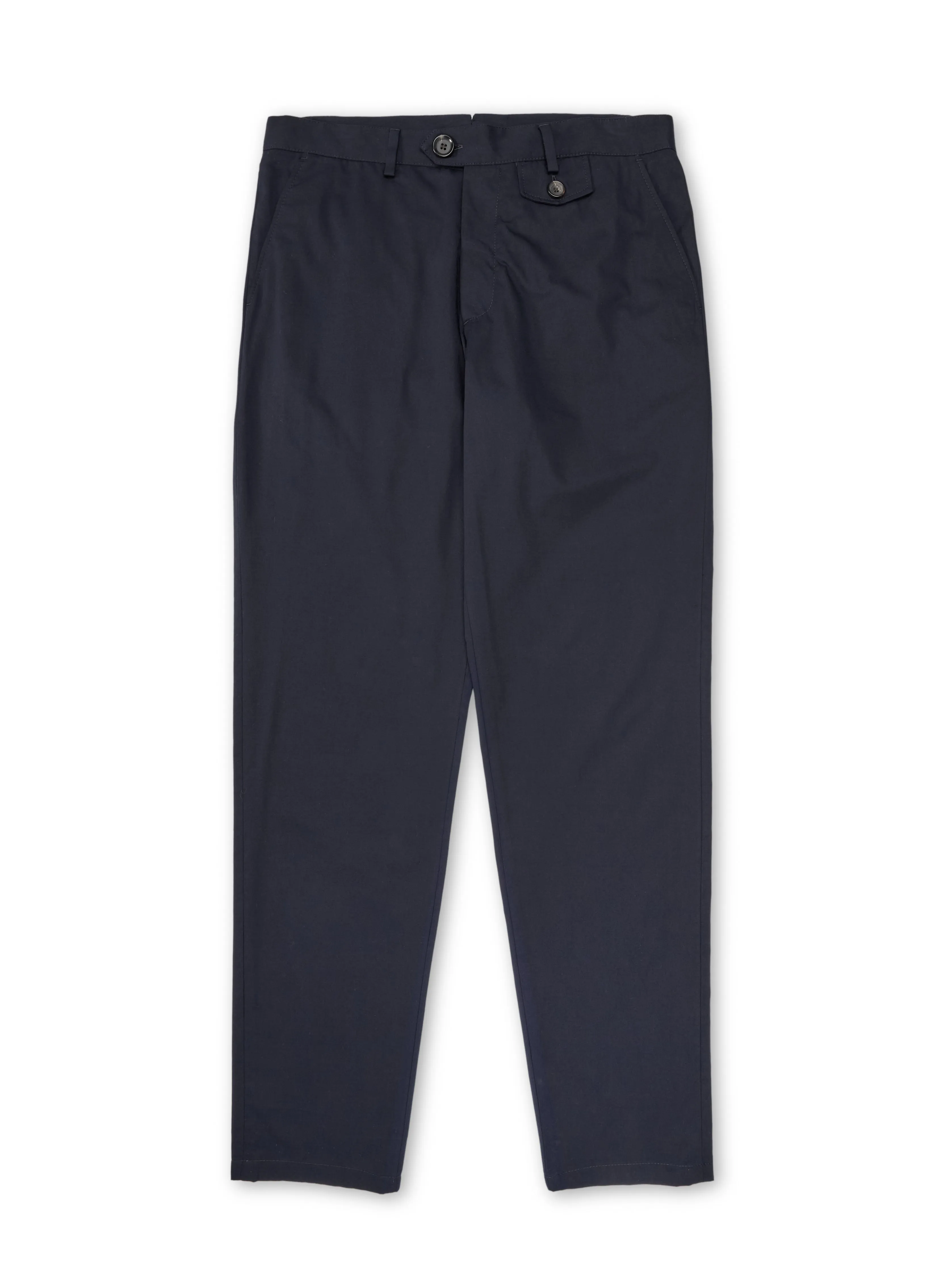 Fishtail Trousers Ashdown Navy sold by Oliver Spencer