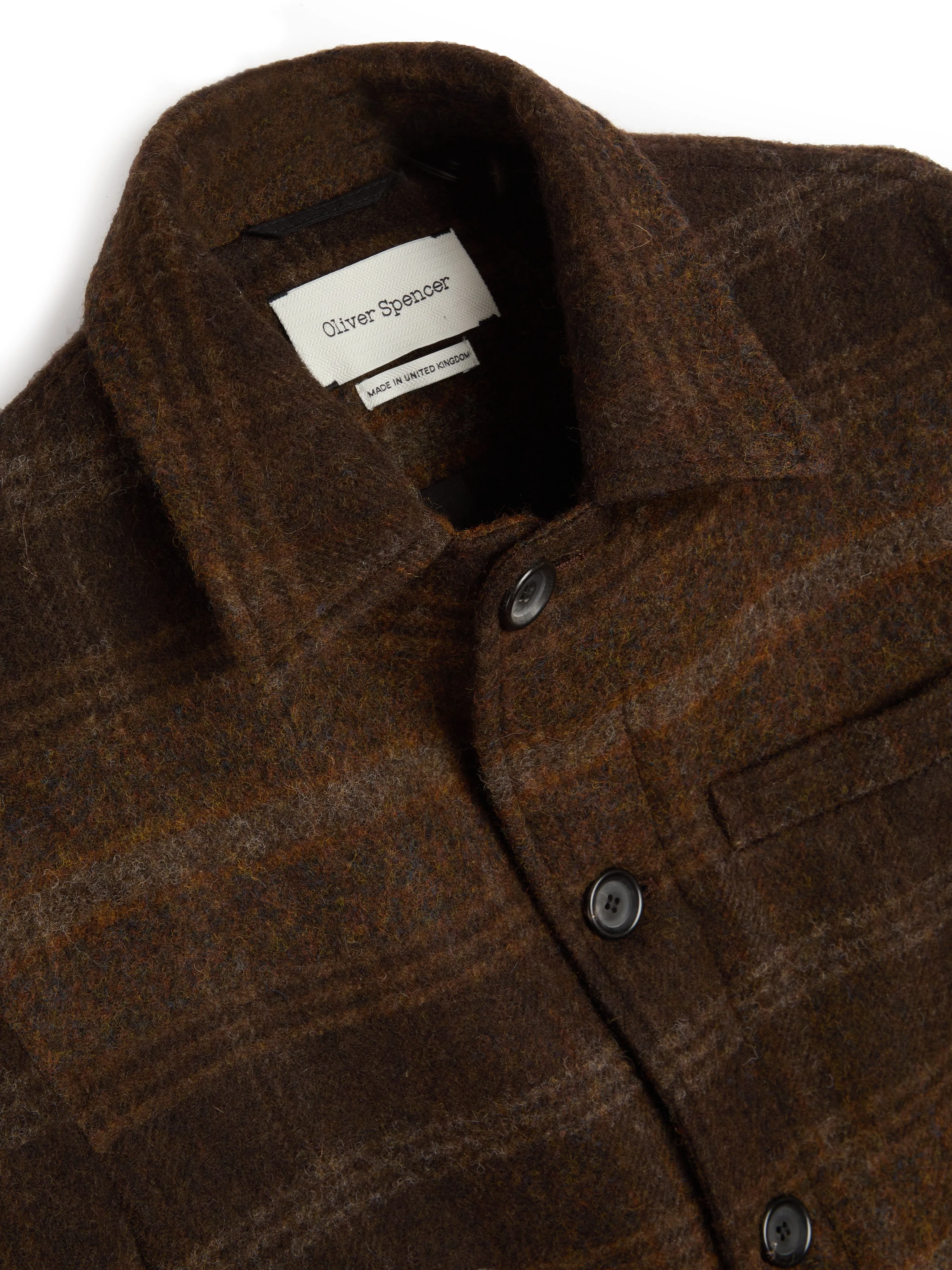 Grandpa Coat Staunton Brown sold by Oliver Spencer product image thumbnail 4