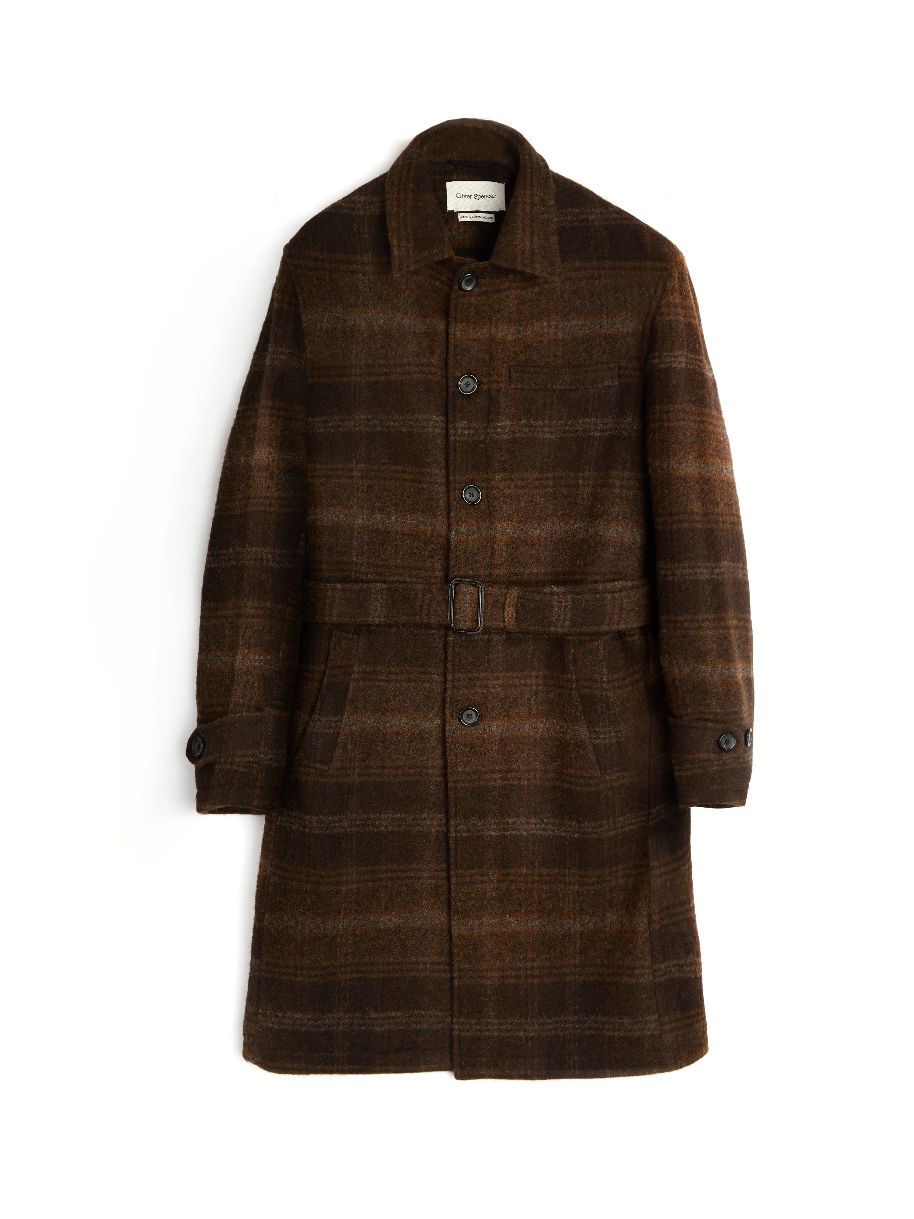 Grandpa Coat Staunton Brown sold by Oliver Spencer