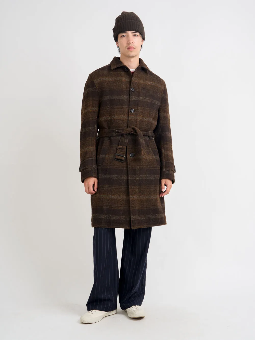 Grandpa Coat Staunton Brown sold by Oliver Spencer product image thumbnail 2