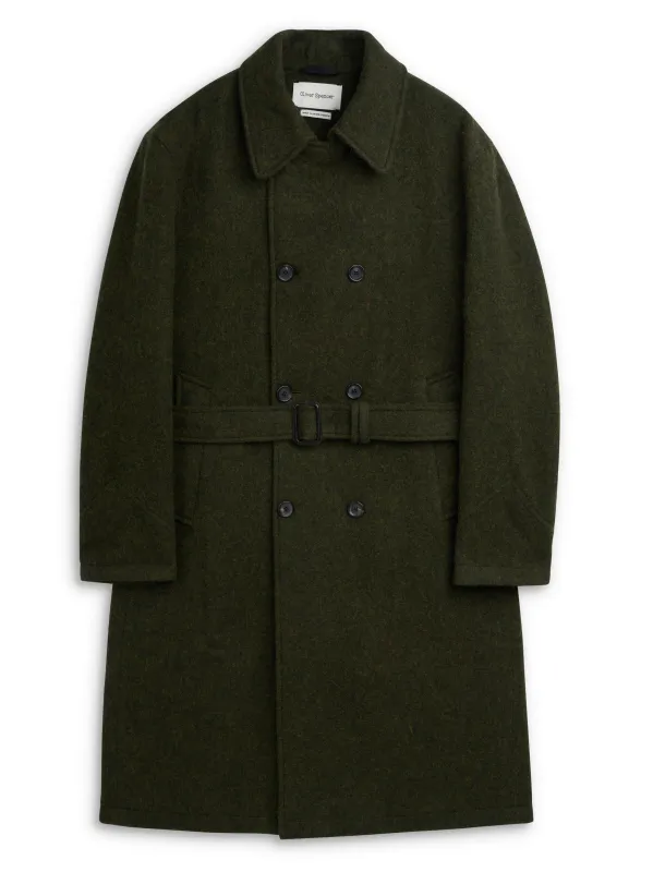 Big Coat Morgan Green sold by Oliver Spencer