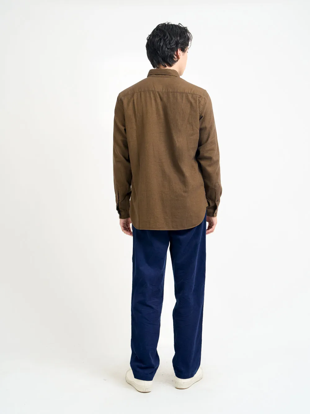 Brook Shirt Holloway Coffee Brown sold by Oliver Spencer product image thumbnail 3