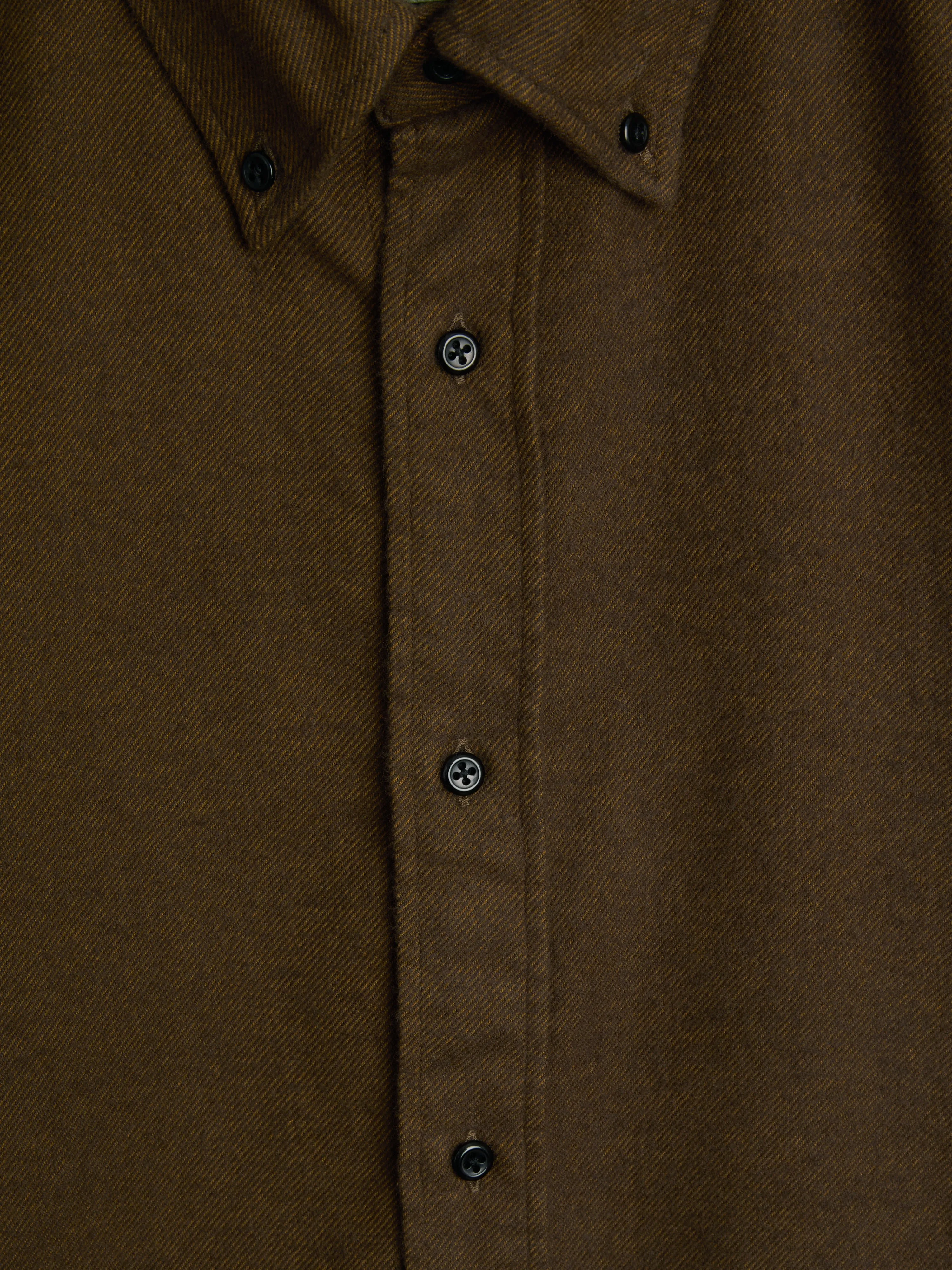 Brook Shirt Holloway Coffee Brown sold by Oliver Spencer product image thumbnail 5