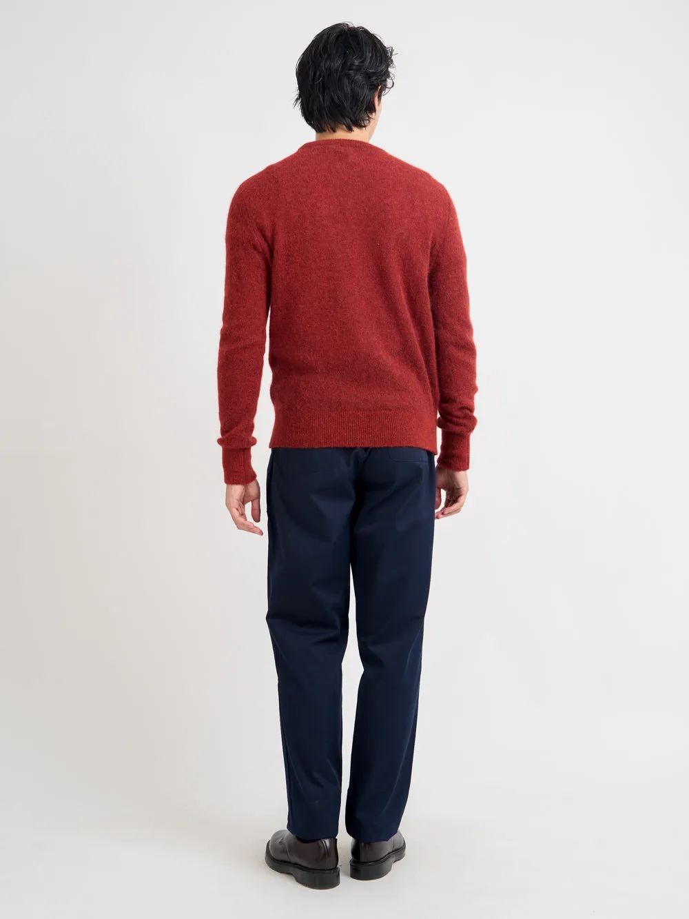 Drawstring Trousers Ashdown Navy sold by Oliver Spencer product image thumbnail 3