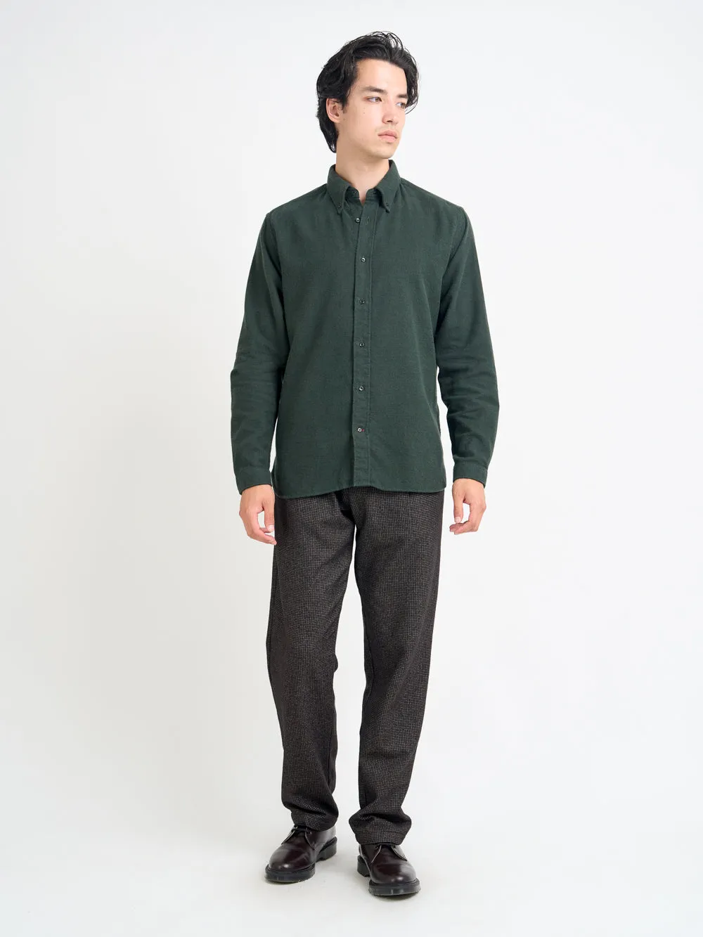 Brook Shirt Holloway Green sold by Oliver Spencer product image thumbnail 2