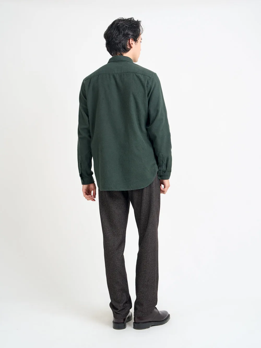 Brook Shirt Holloway Green sold by Oliver Spencer product image thumbnail 3