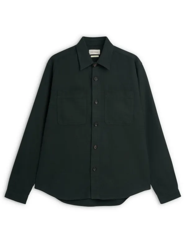 Treviscoe Shirt Holloway Green sold by Oliver Spencer
