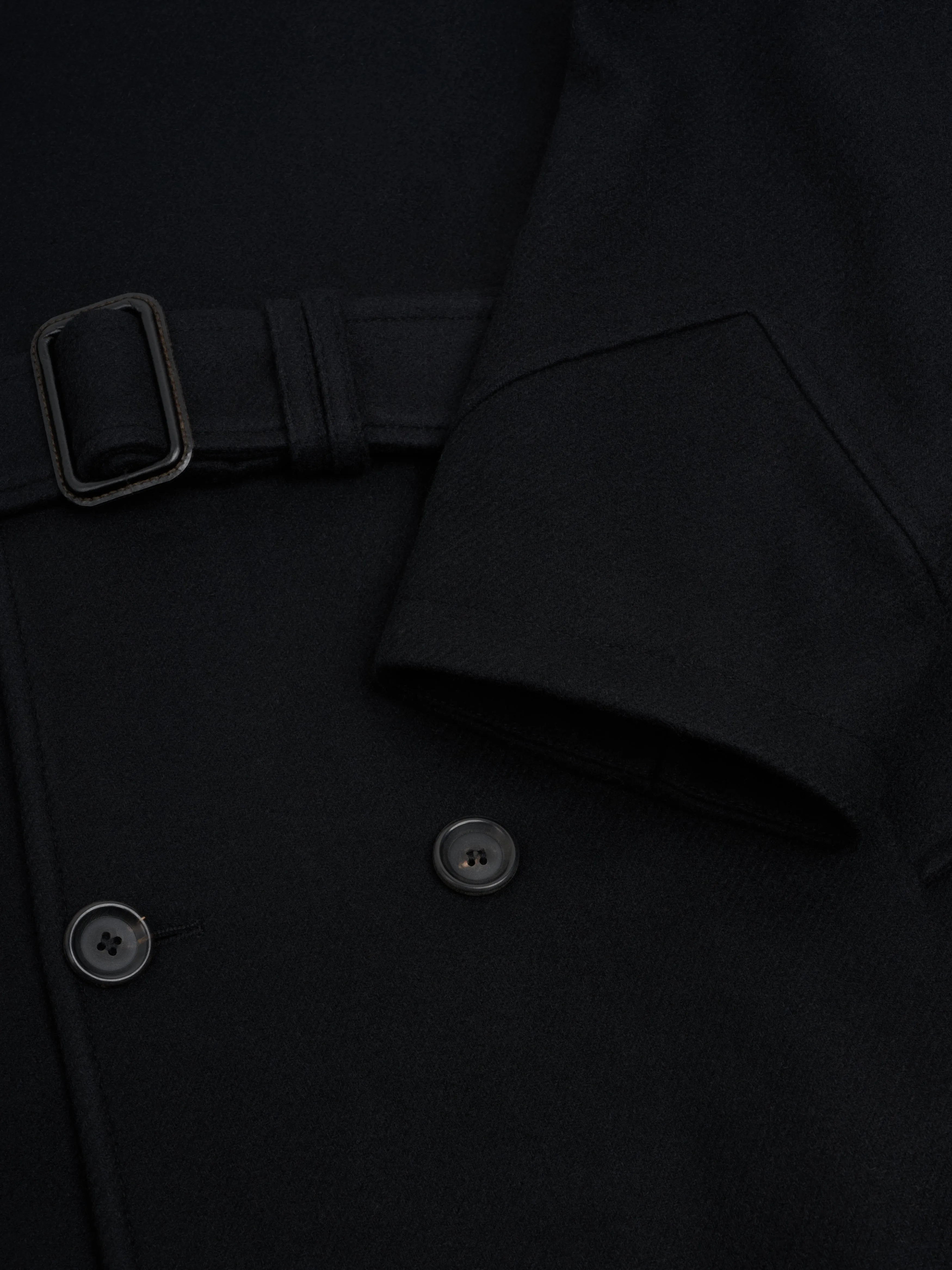 Big Coat Mosedale Black sold by Oliver Spencer product image thumbnail 3