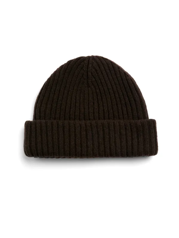 Fisher Hat Rib Brown made by Oliver Spencer