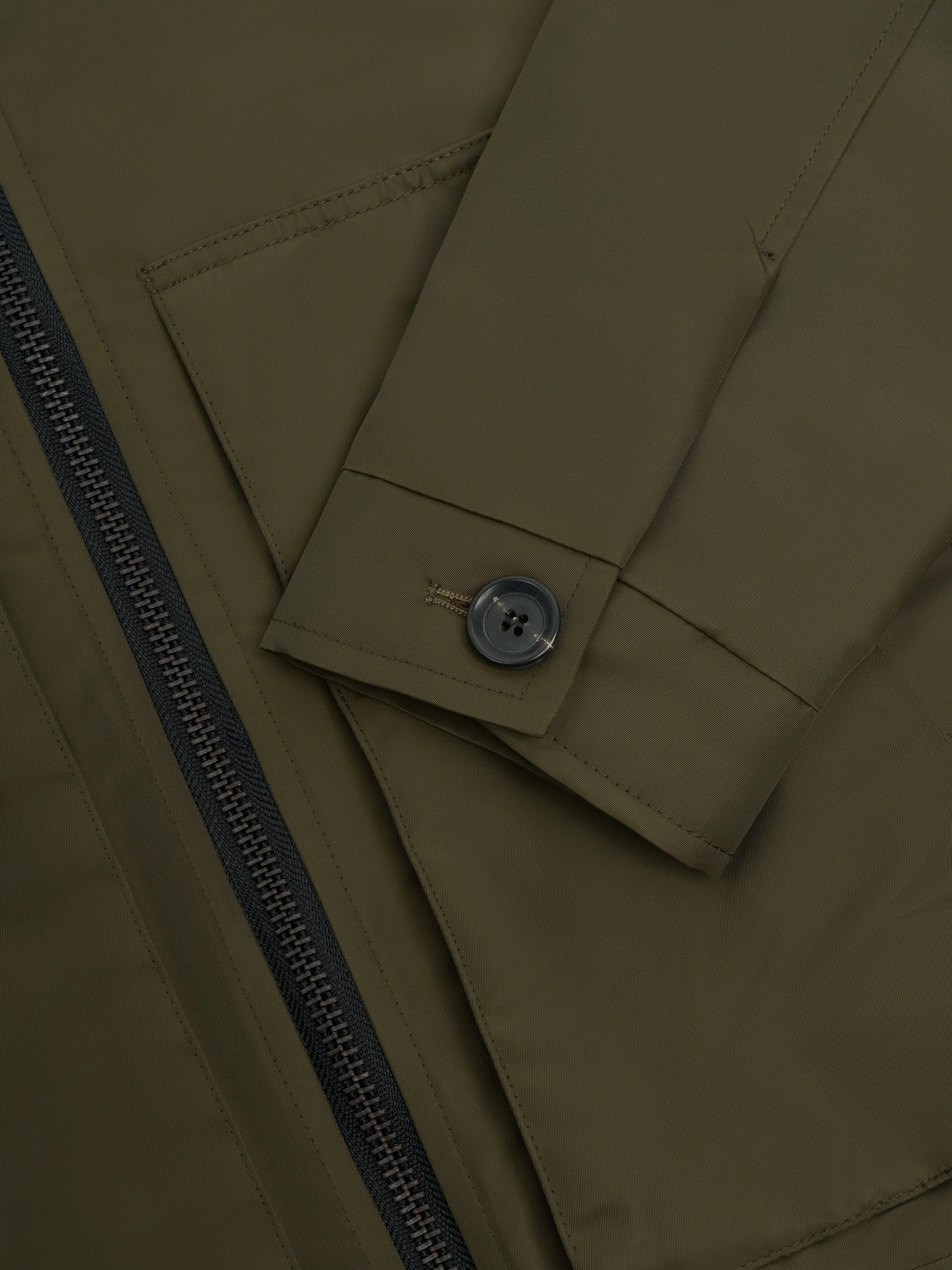 Arlington Bomber Jacket Foster Green sold by Oliver Spencer product image thumbnail 5