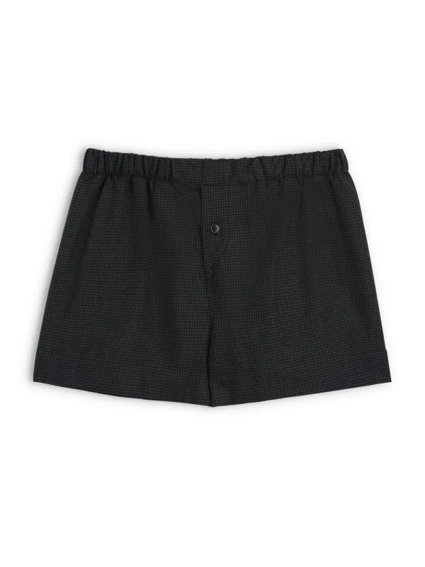 Boxer Shorts Denver Charcoal sold by Oliver Spencer