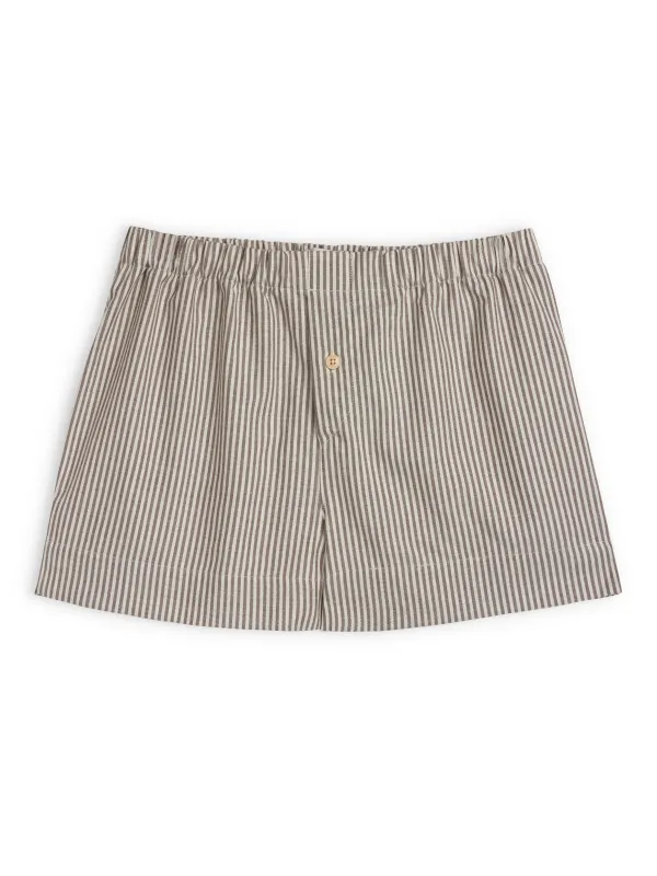 Boxer Shorts Pooley Chocolate sold by Oliver Spencer