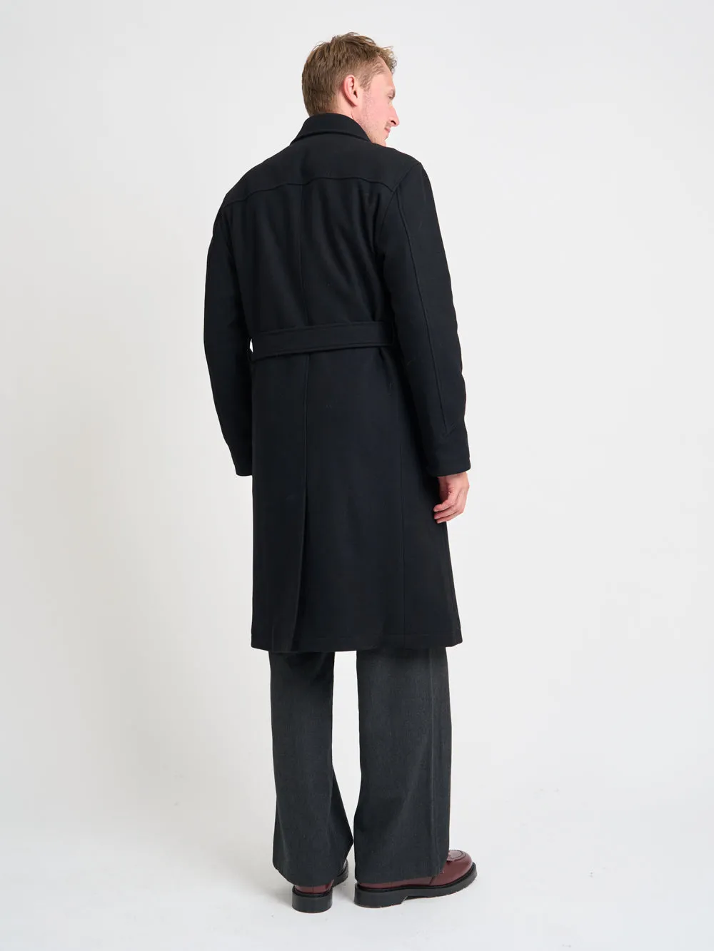 Big Coat Mosedale Black sold by Oliver Spencer product image thumbnail 3