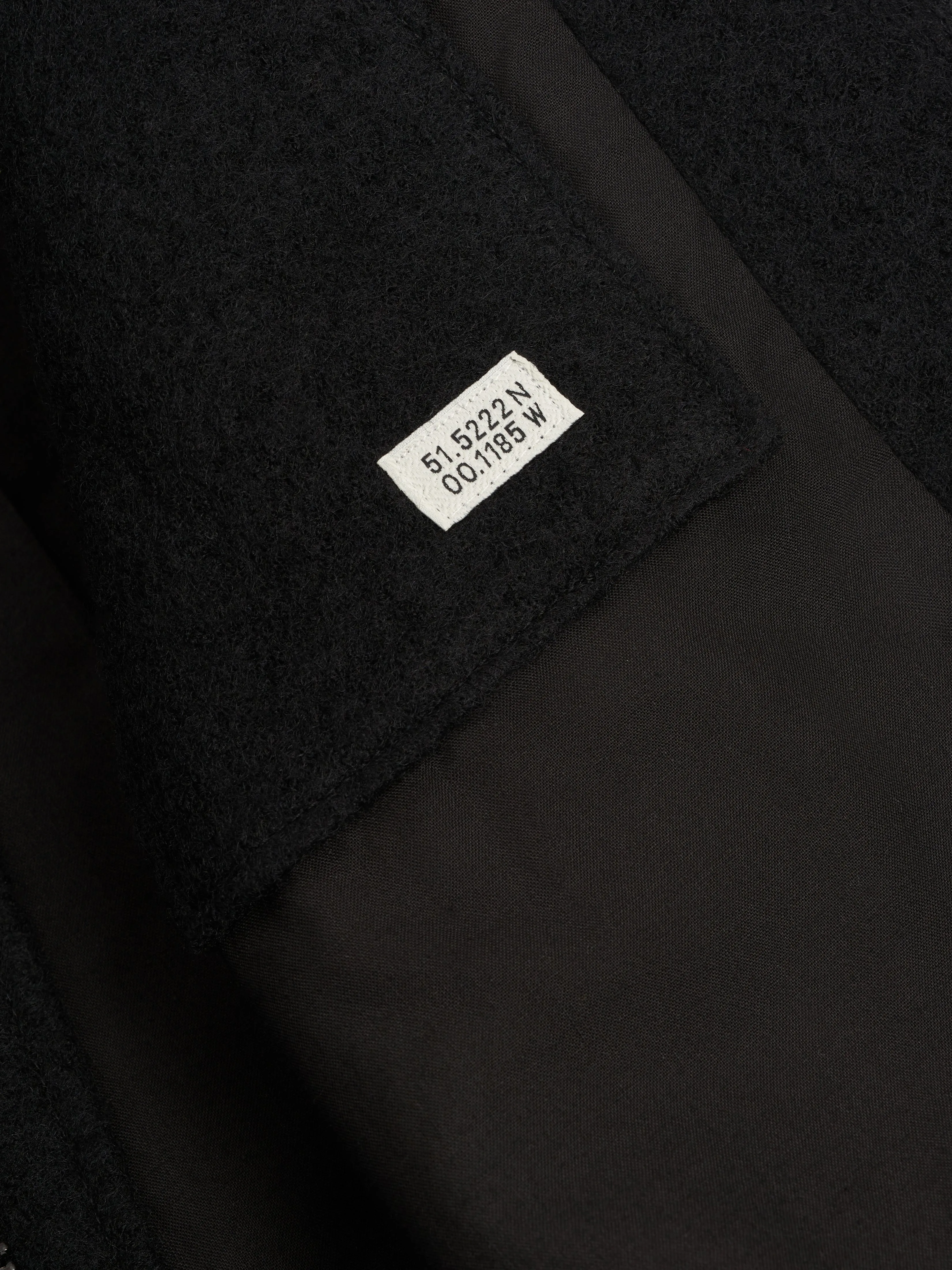 Bembridge Jacket Haughton Black sold by Oliver Spencer product image thumbnail 4