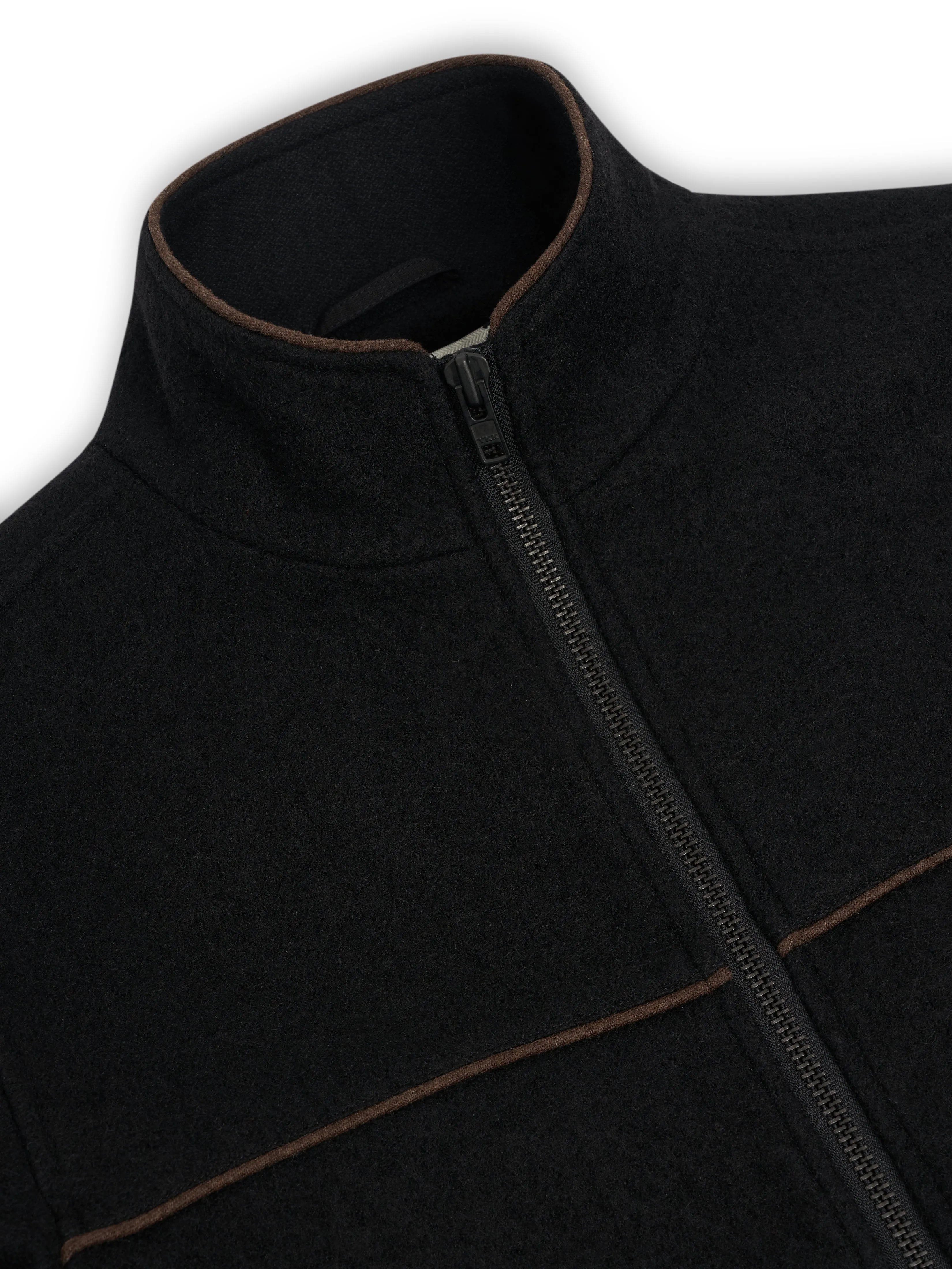 Bembridge Jacket Haughton Black sold by Oliver Spencer product image thumbnail 2