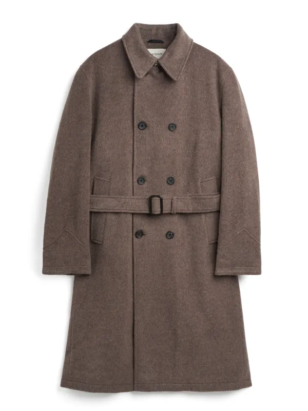Big Coat Regent Taupe sold by Oliver Spencer