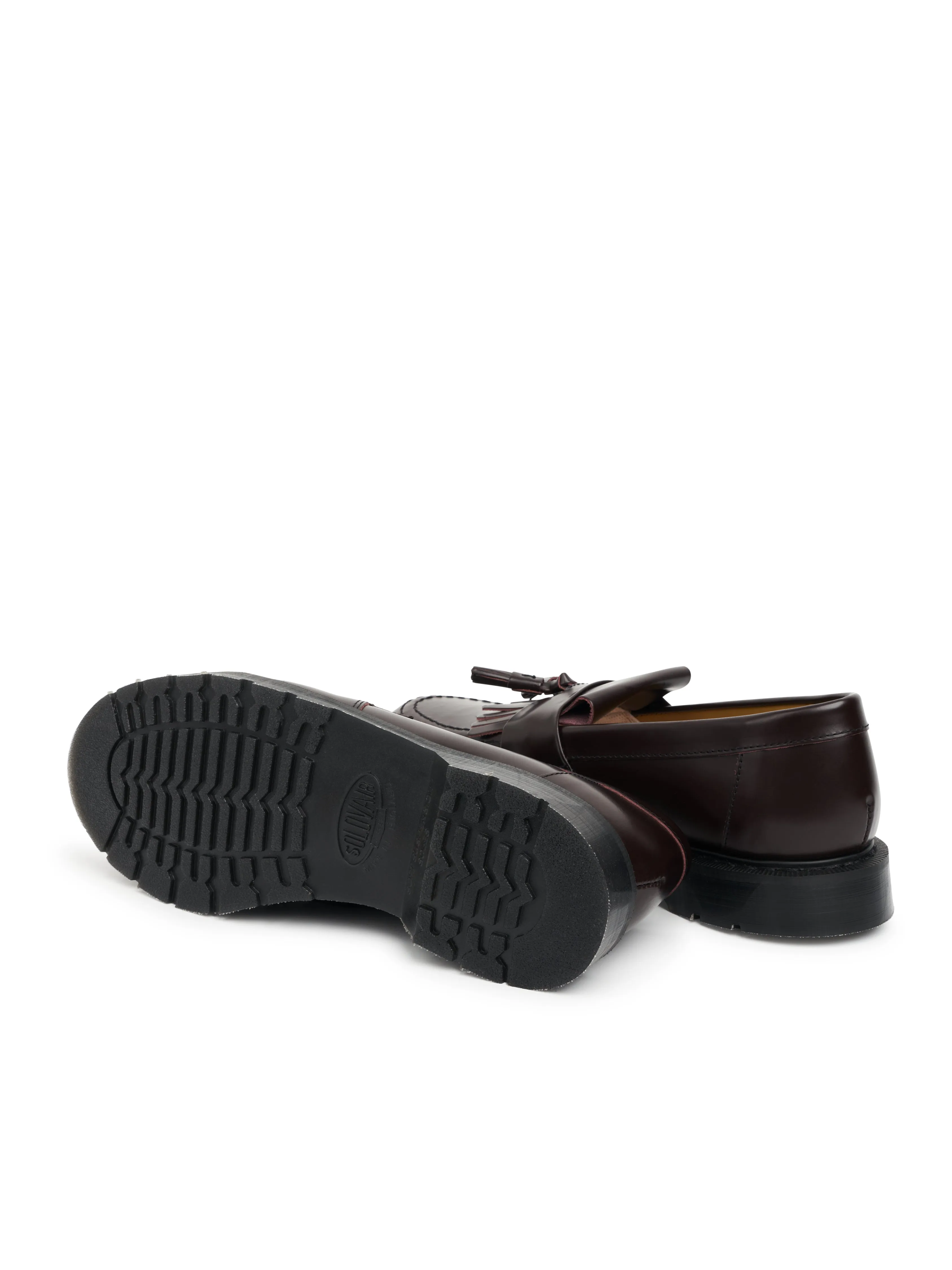 Solovair x Oliver Spencer Oxblood Hi Shine Leather Tassel Loafer sold by Oliver Spencer product image thumbnail 4