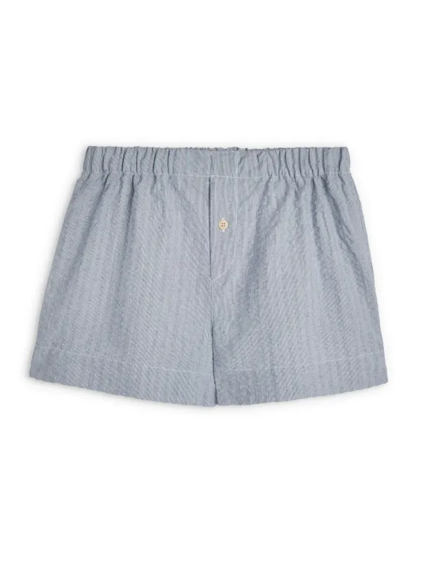 Boxer Shorts Hayle Blue sold by Oliver Spencer