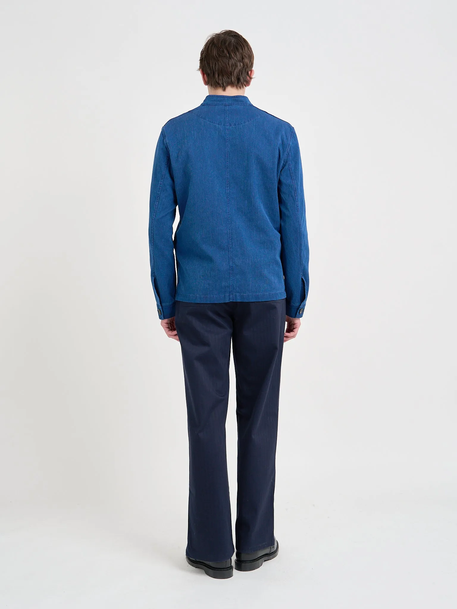 Coram Jacket Nixon Indigo Blue sold by Oliver Spencer product image thumbnail 5